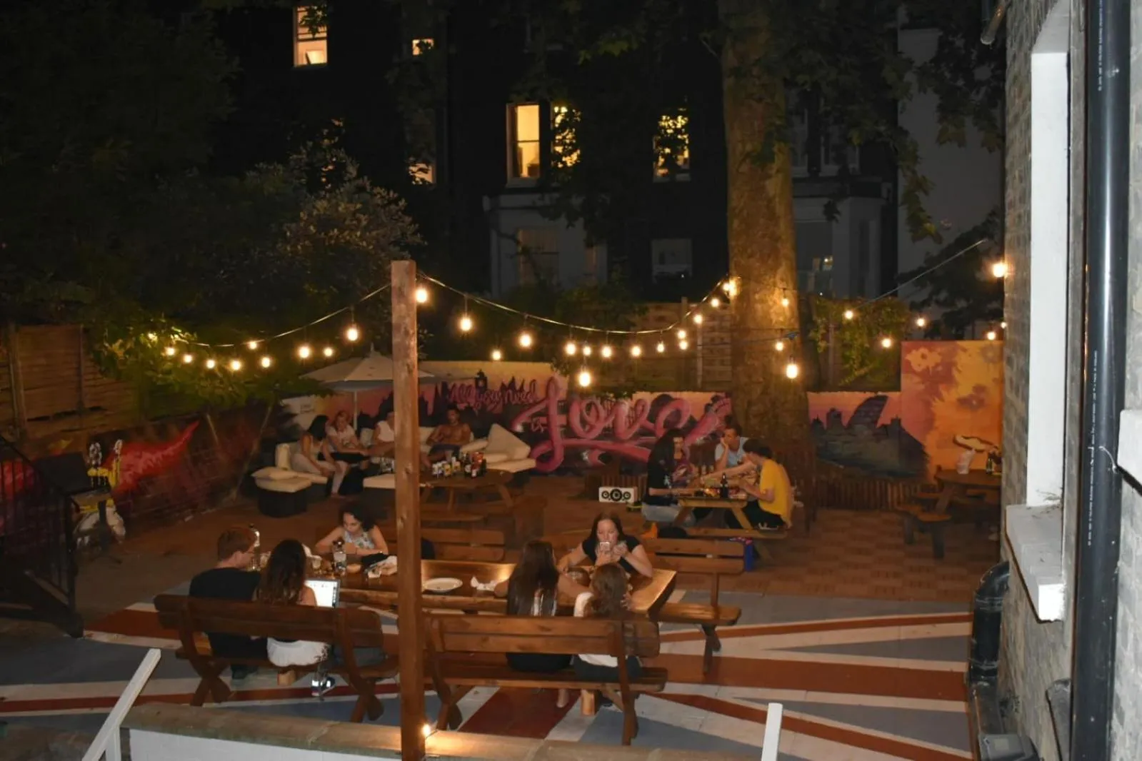 Garden in Saint James Backpackers