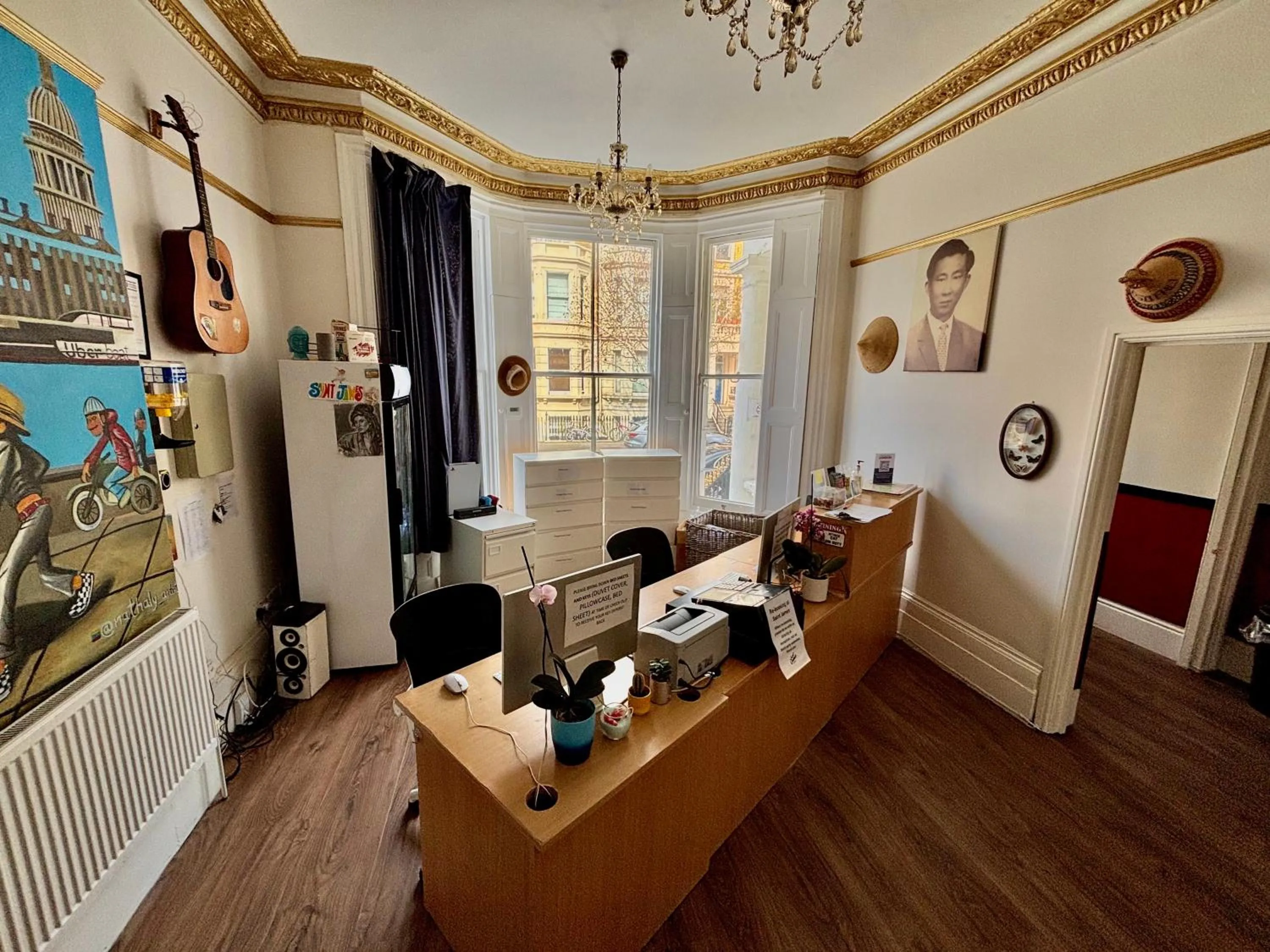 Lobby or reception in Saint James Backpackers