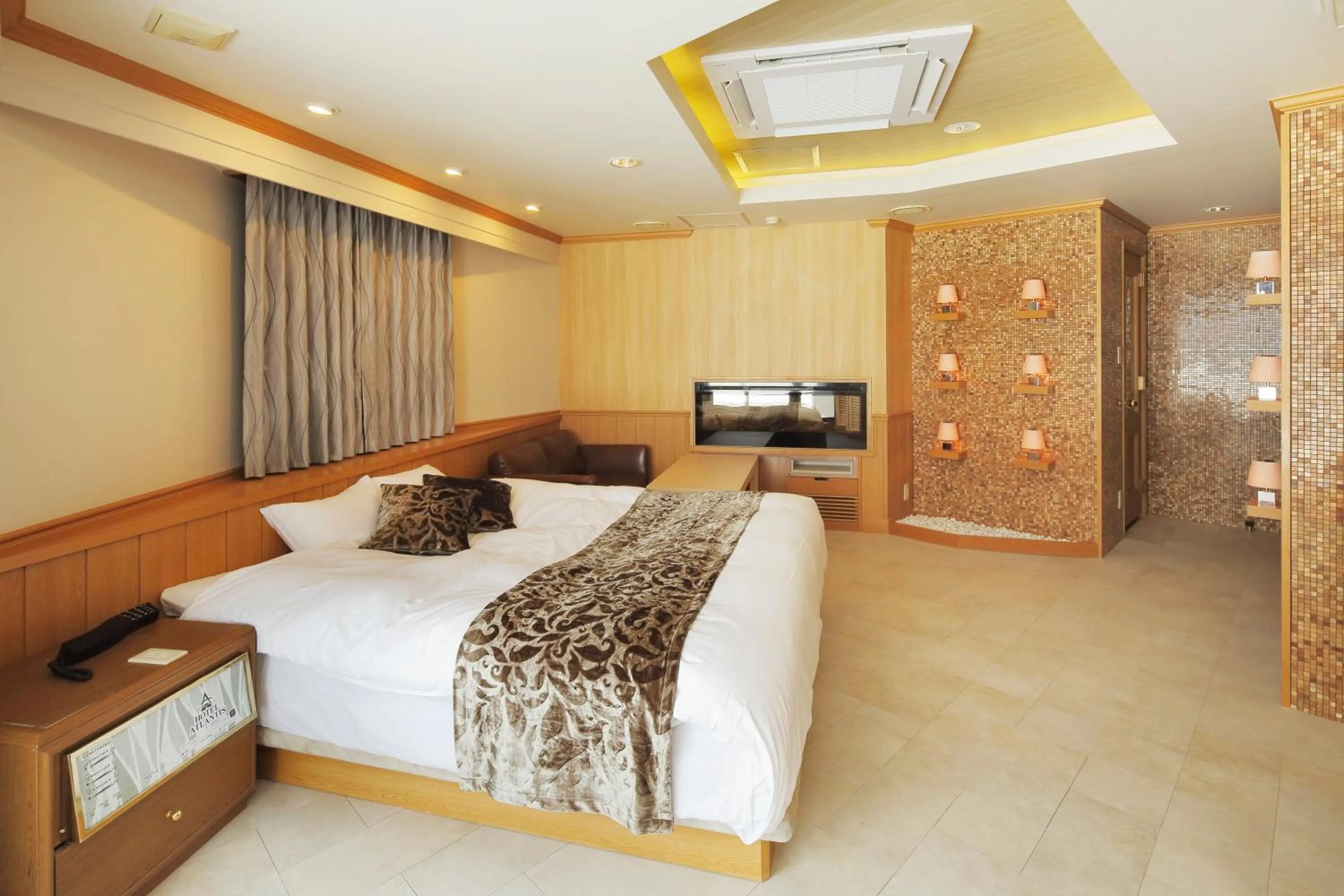 Bed in HOTEL ATLANTIS Otaru(Adult Only)