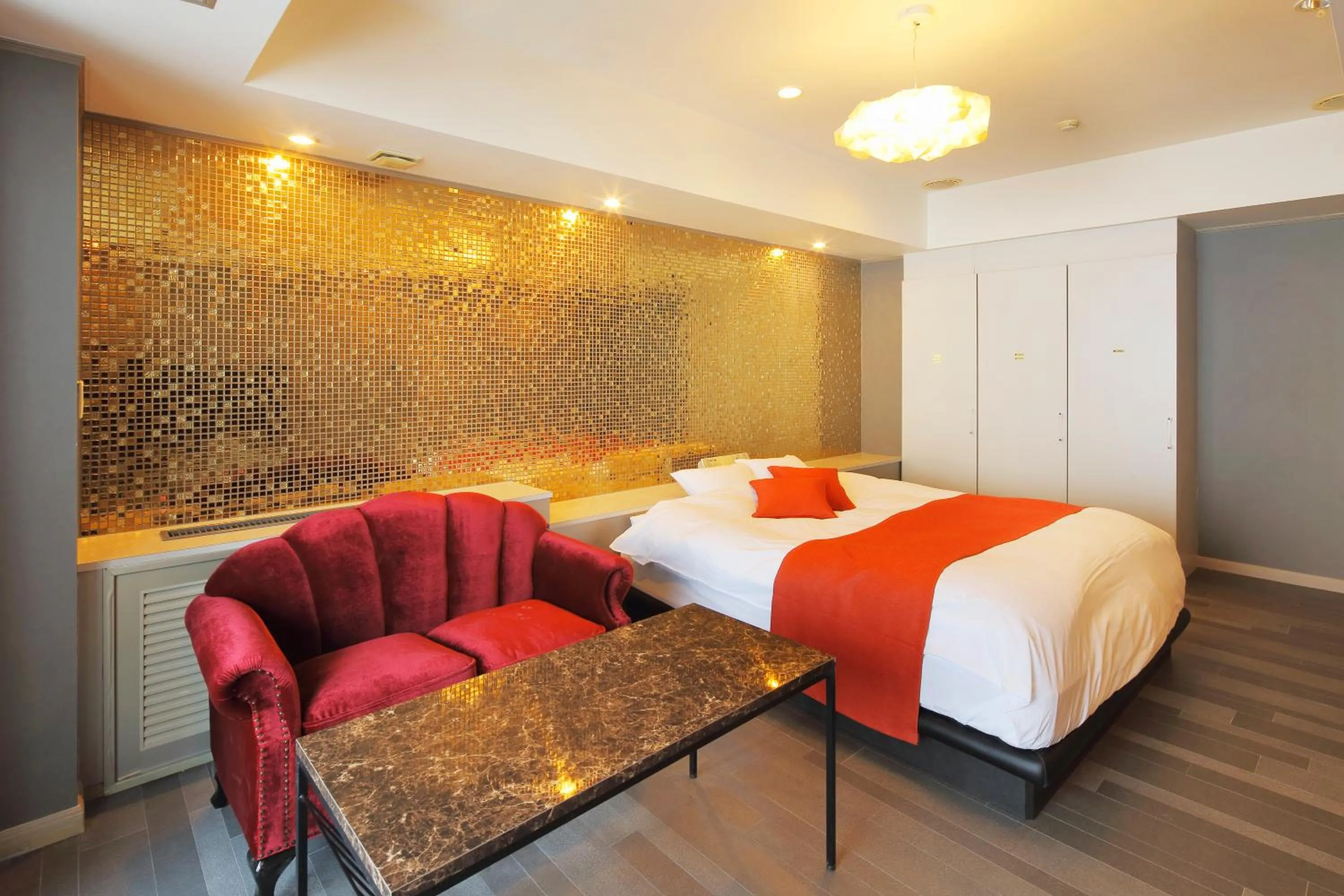 Bed in HOTEL ATLANTIS Otaru(Adult Only)