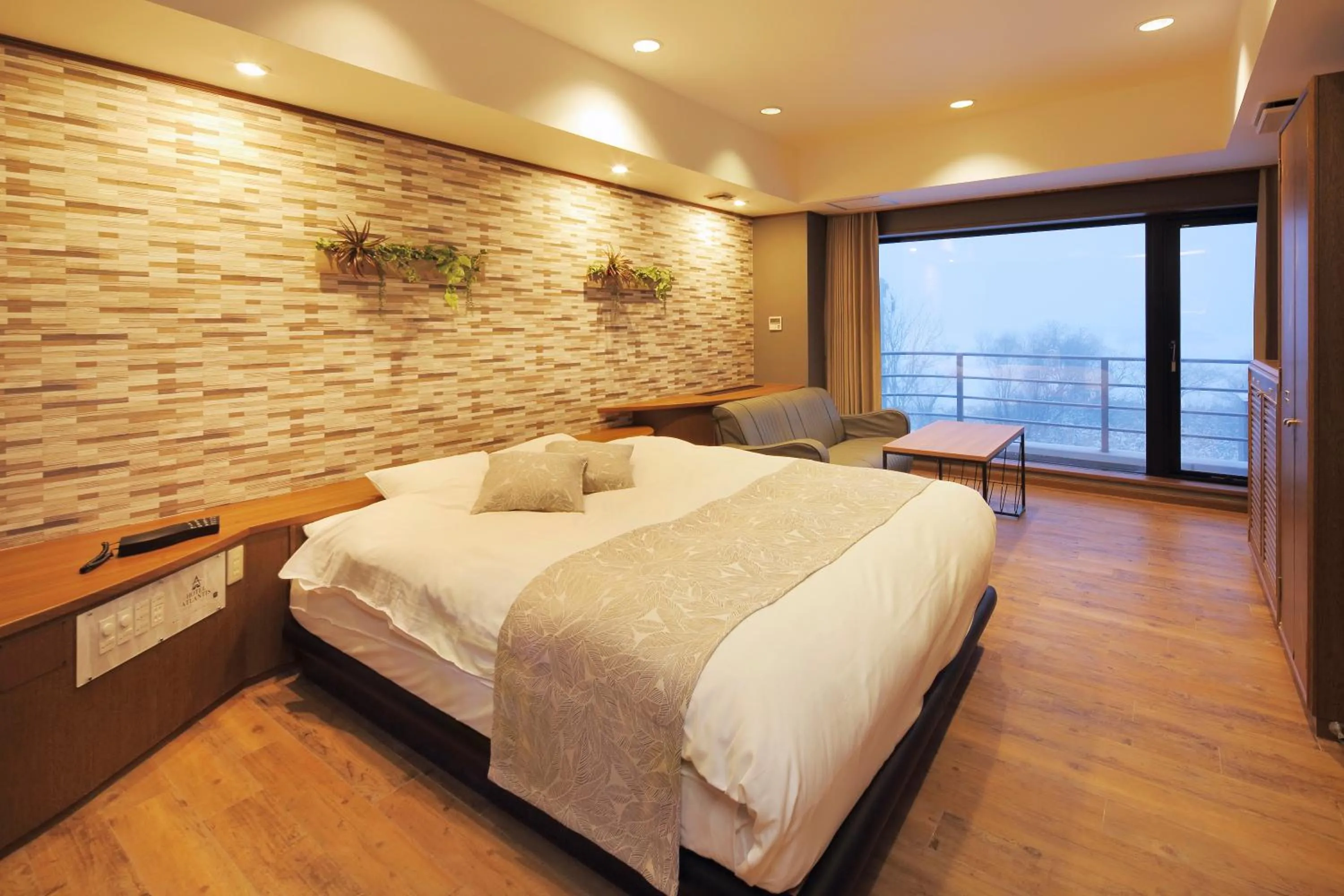 Bed in HOTEL ATLANTIS Otaru(Adult Only)