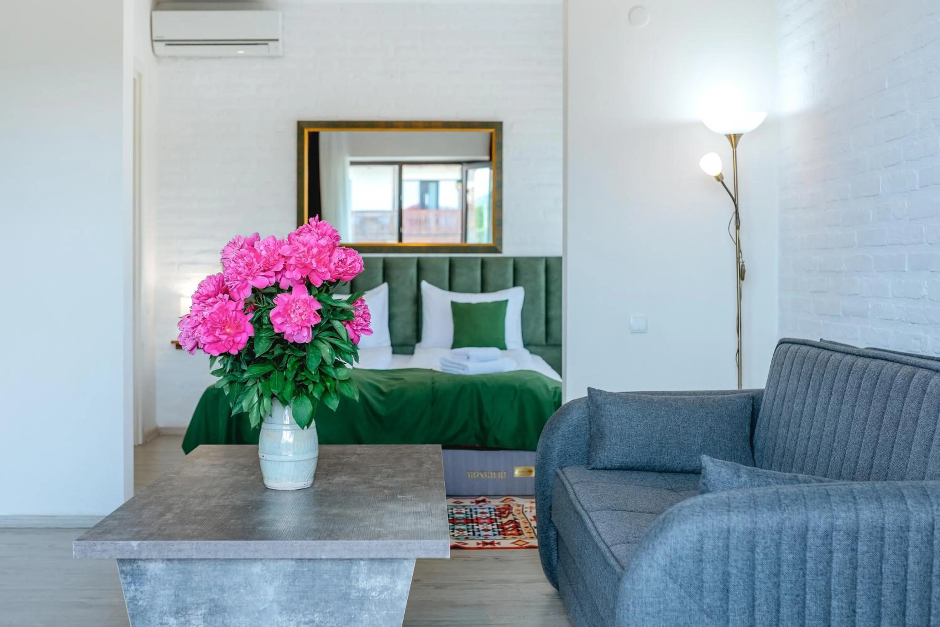 Living room in Château Mosmieri Hotel & Winery