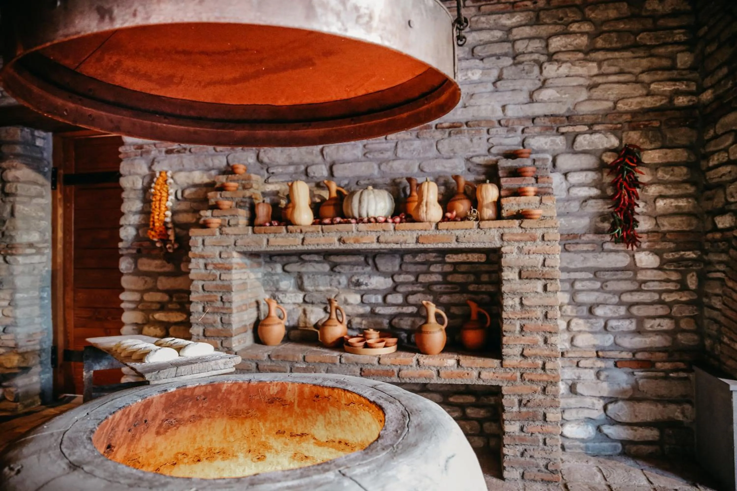 Restaurant/places to eat in Château Mosmieri Hotel & Winery