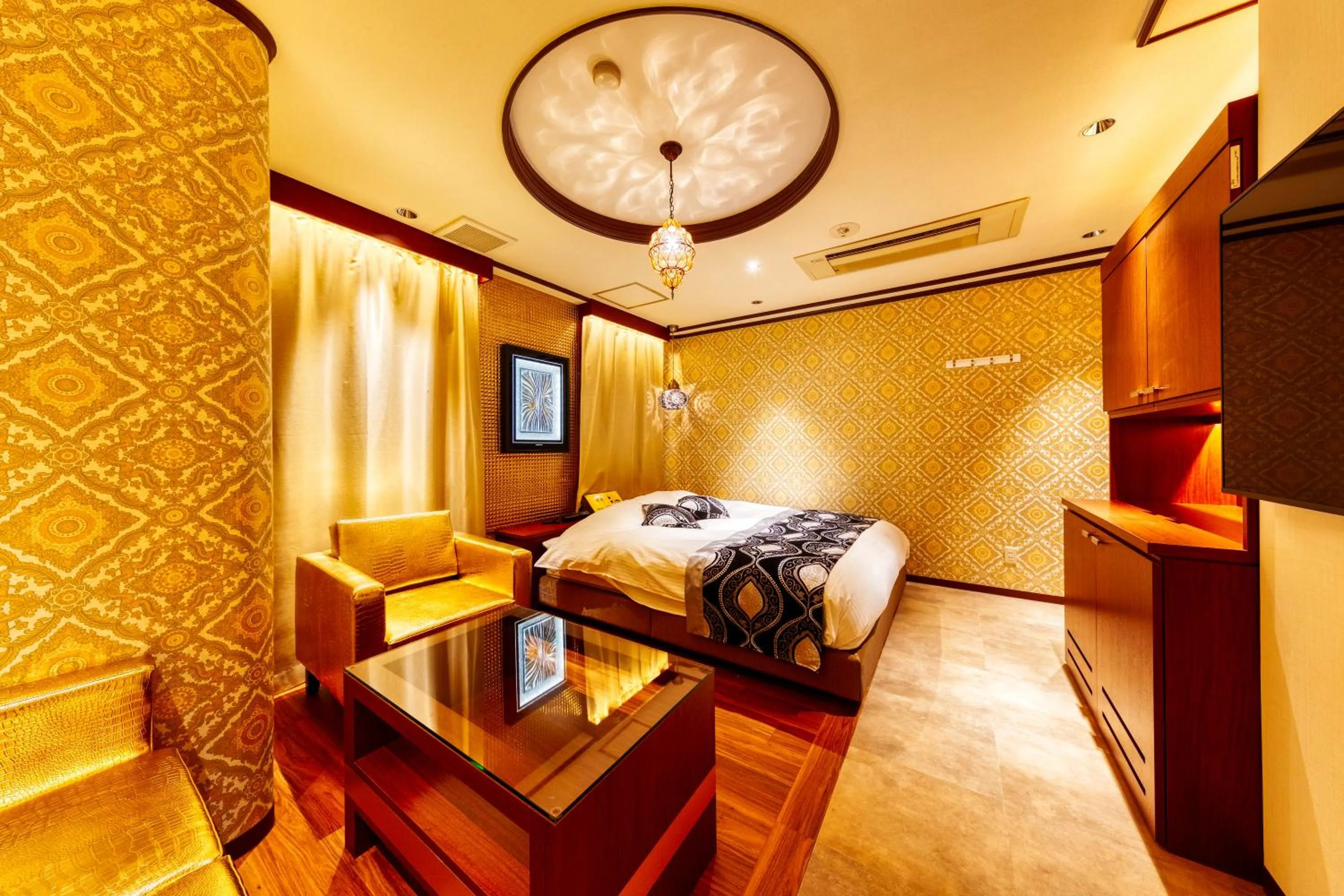 Bed in HOTEL Artia Izumiotsu (Adult Only)