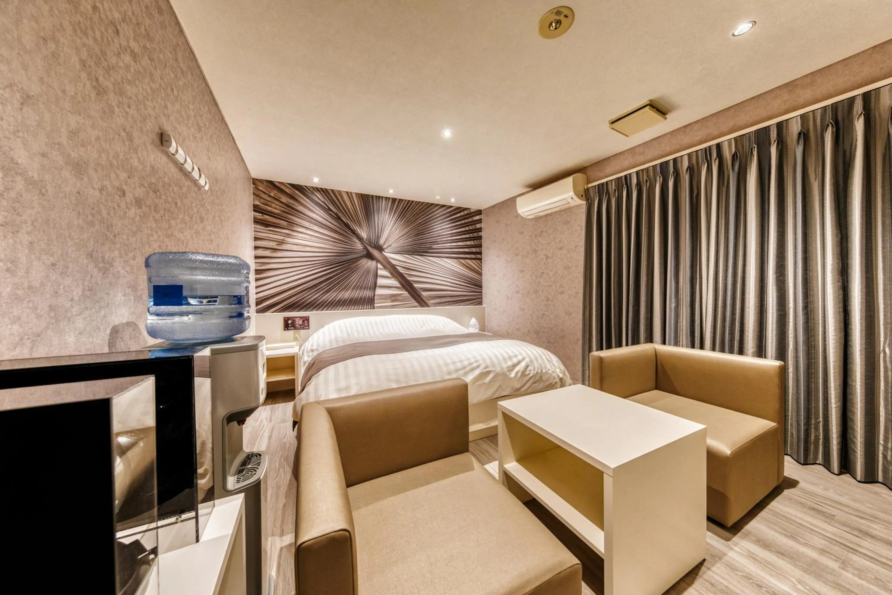 Bed in HOTEL LUNA MODERN Sakuranomiya (Adult Only)