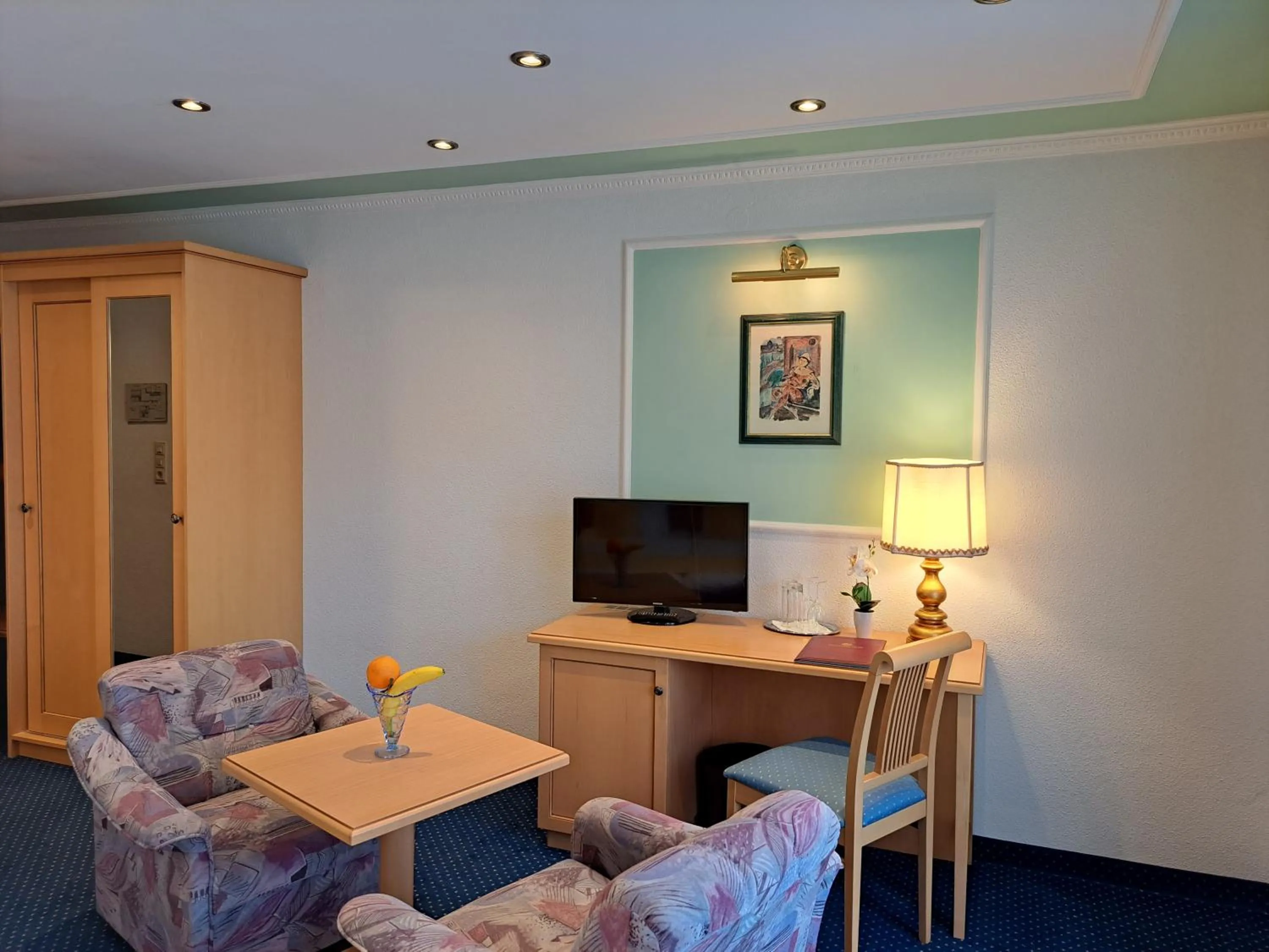 Seating area in Schedlers Löwenhotel-GARNI