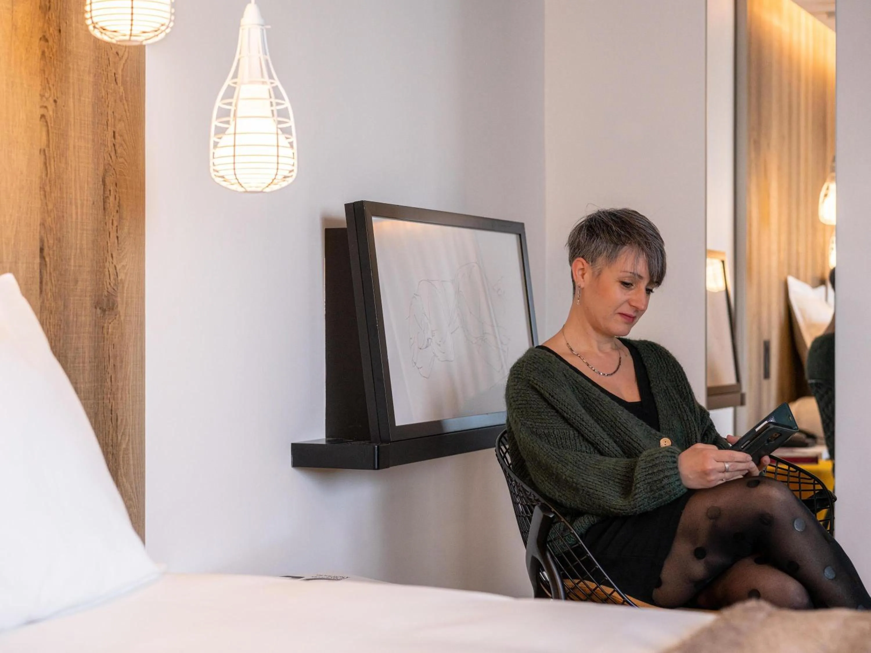 Bedroom in Mercure Valence