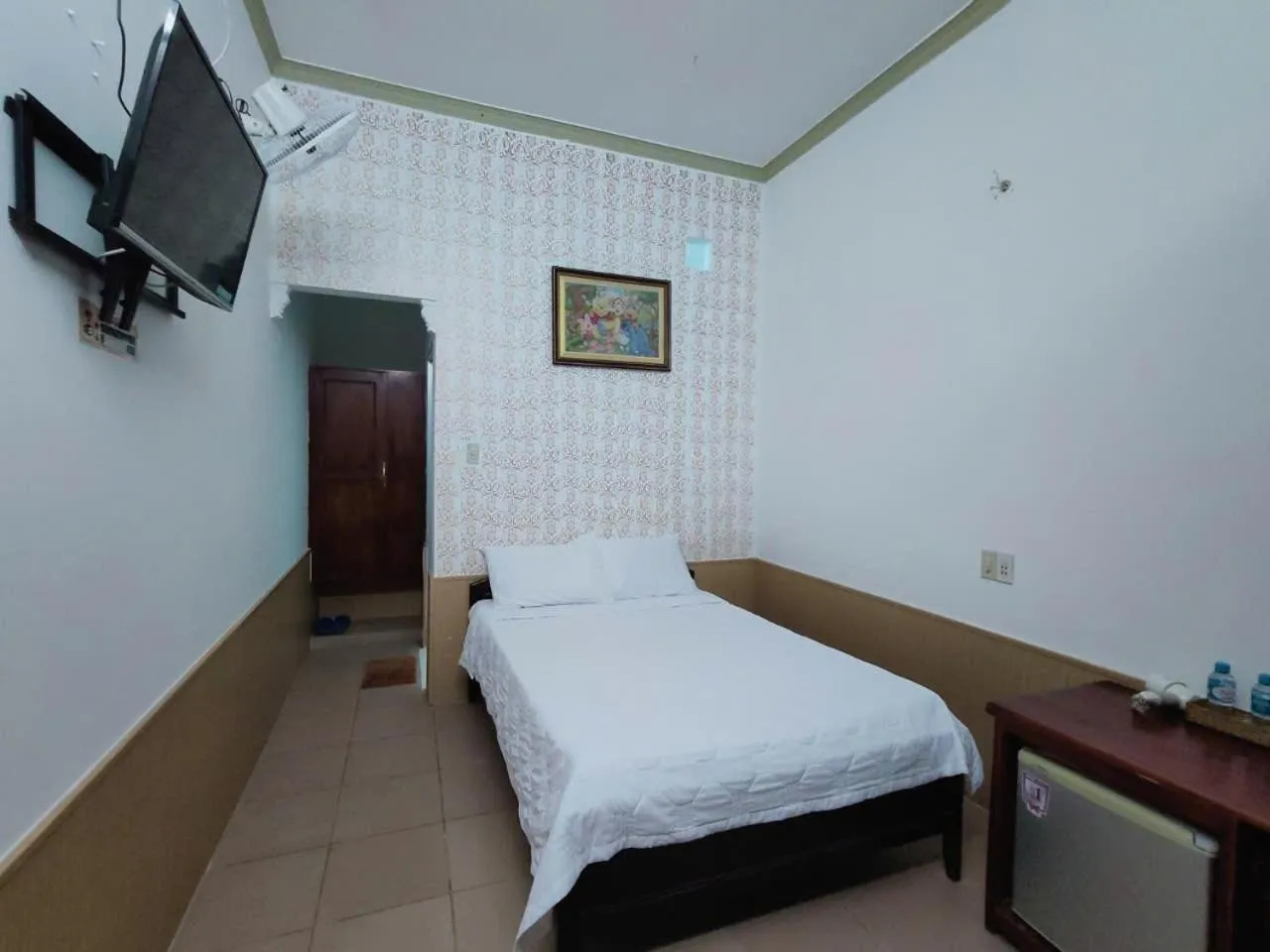 Bed in Hai Yen Family Hotel