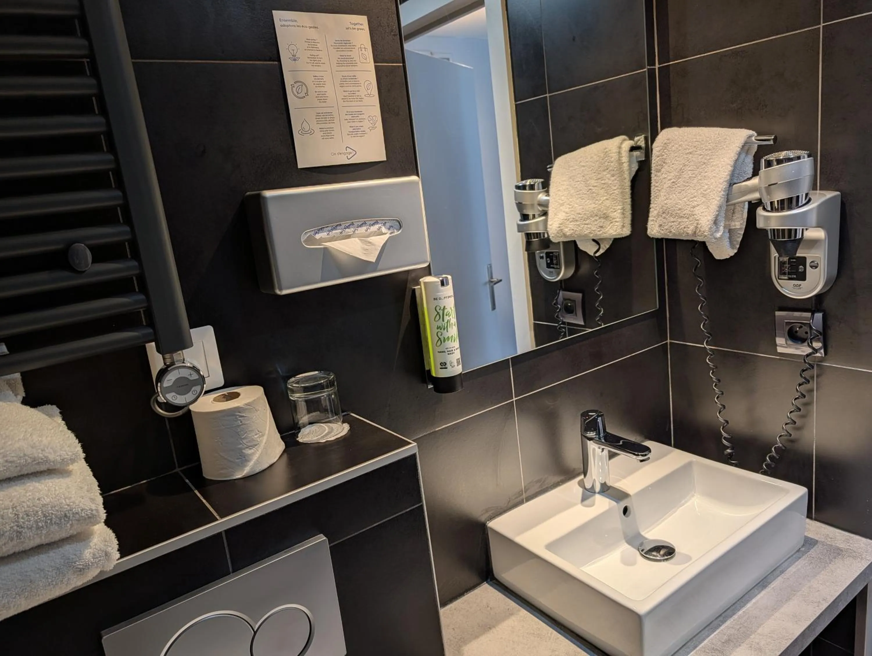 Bathroom in Best Western Empire Elysees