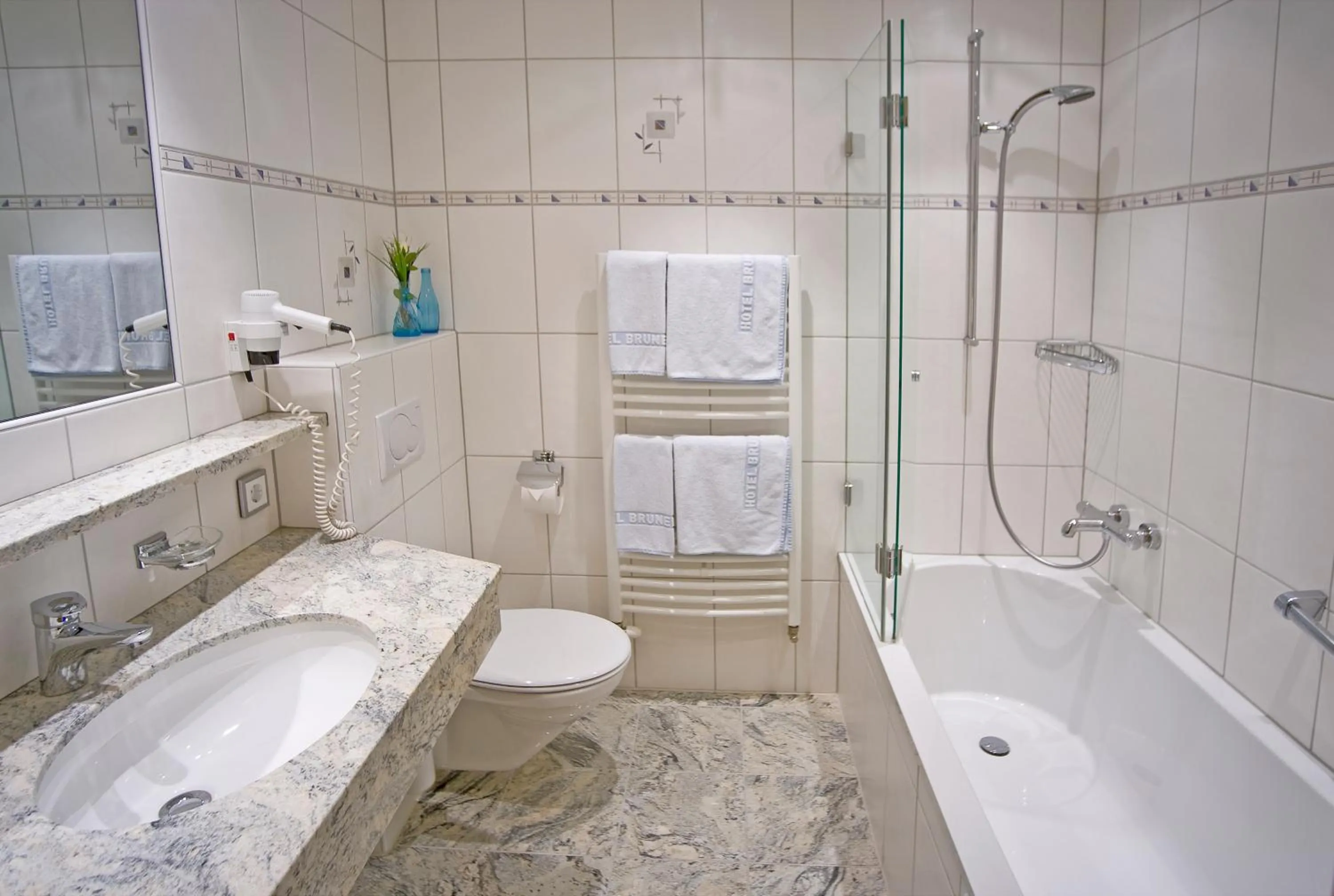 Bathroom in Hotel Brunella