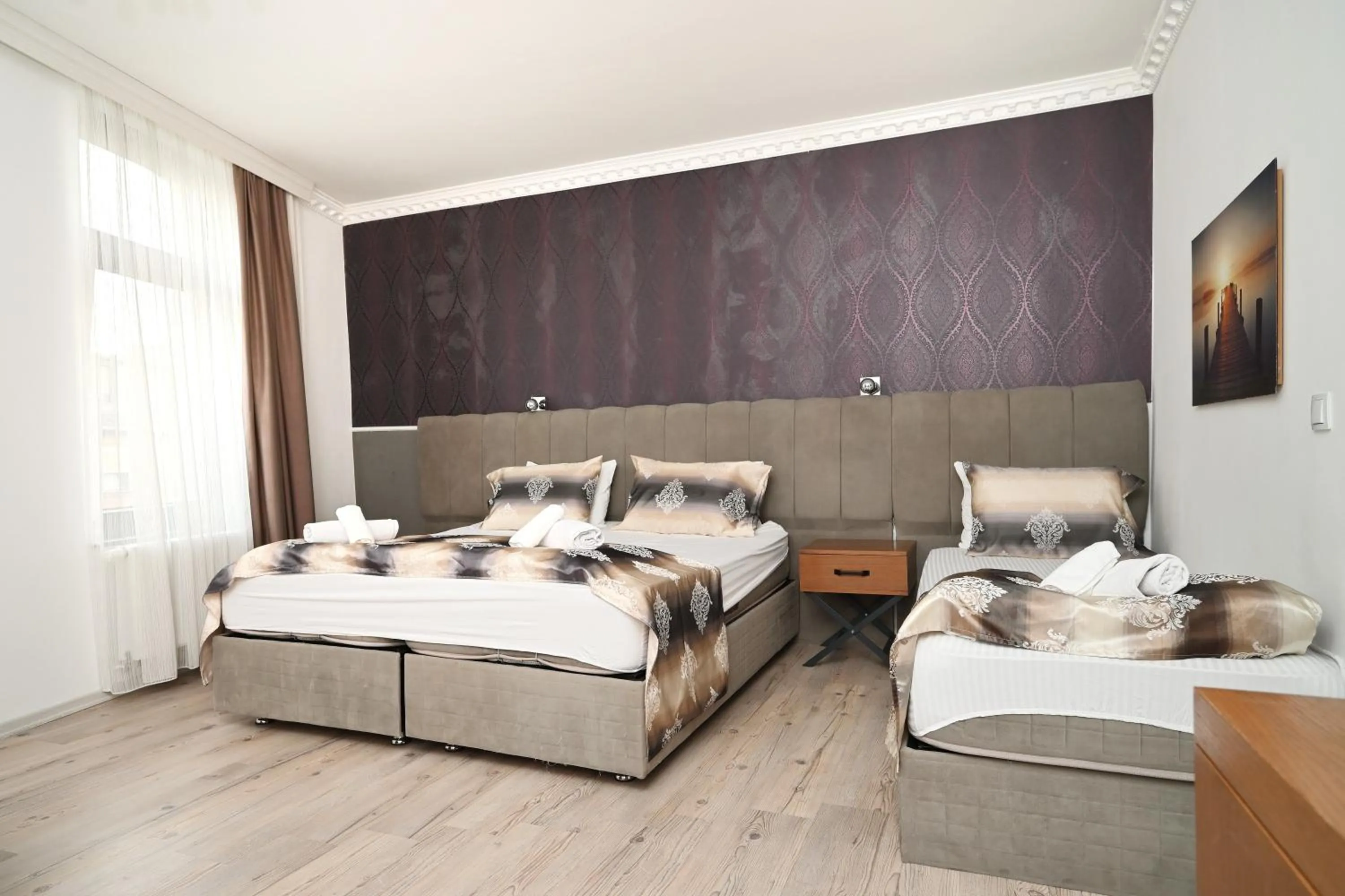 Bed in Kispet Deluxe Hotels&Suites