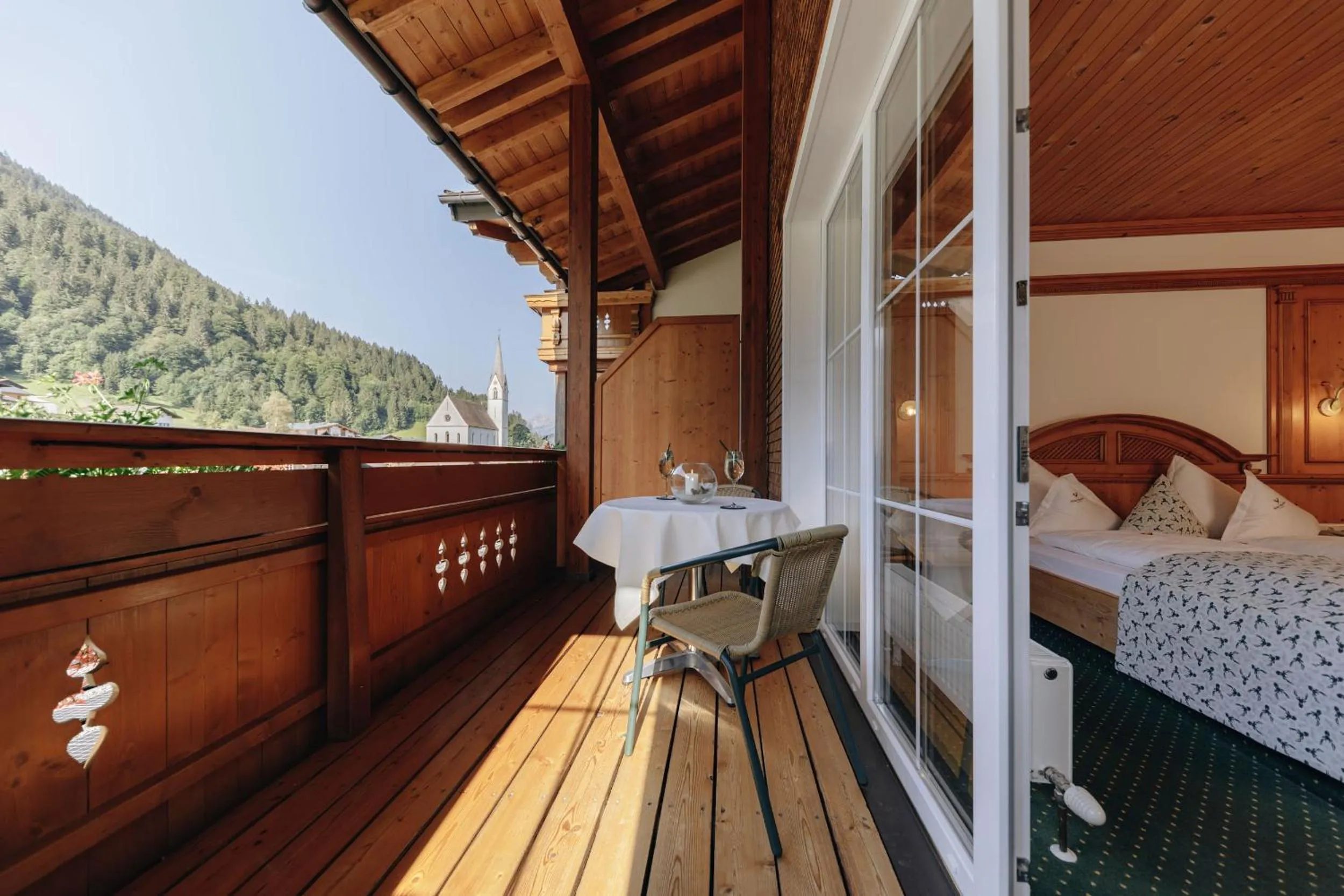 Staff, Bed in Hotel Hirschen