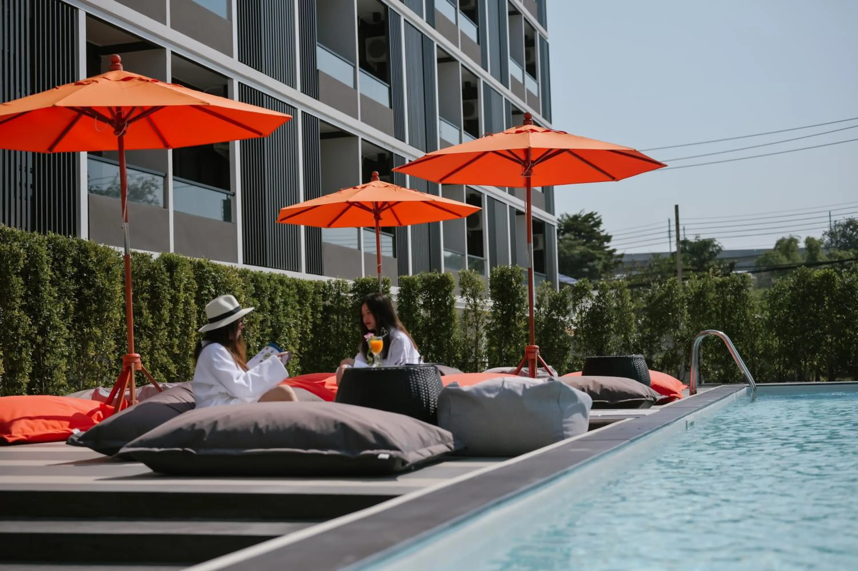 Swimming pool in The Iconic Hotel Don Mueang Airport