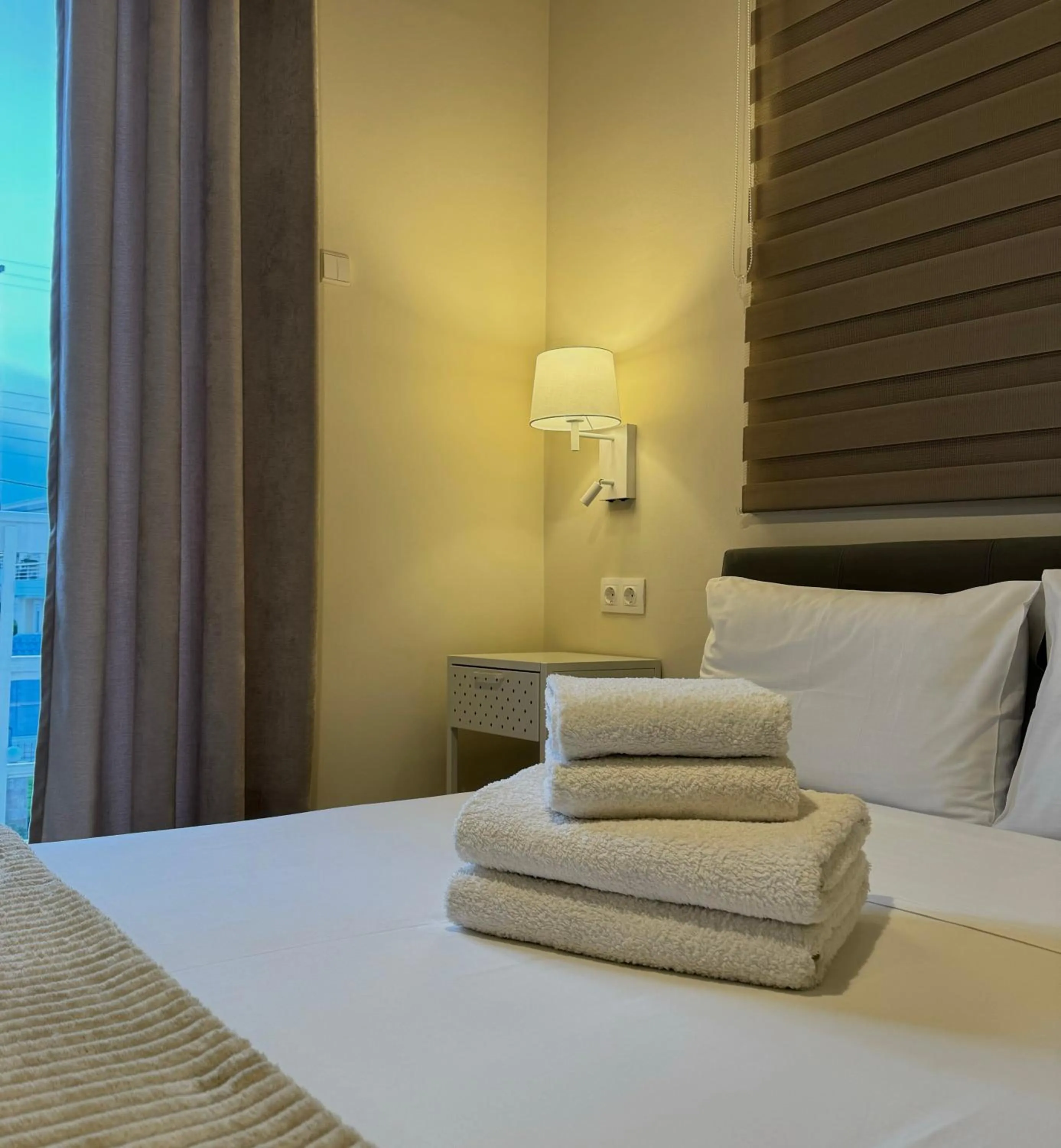 Bedroom, Bed in Vasilios Marinos Rooms