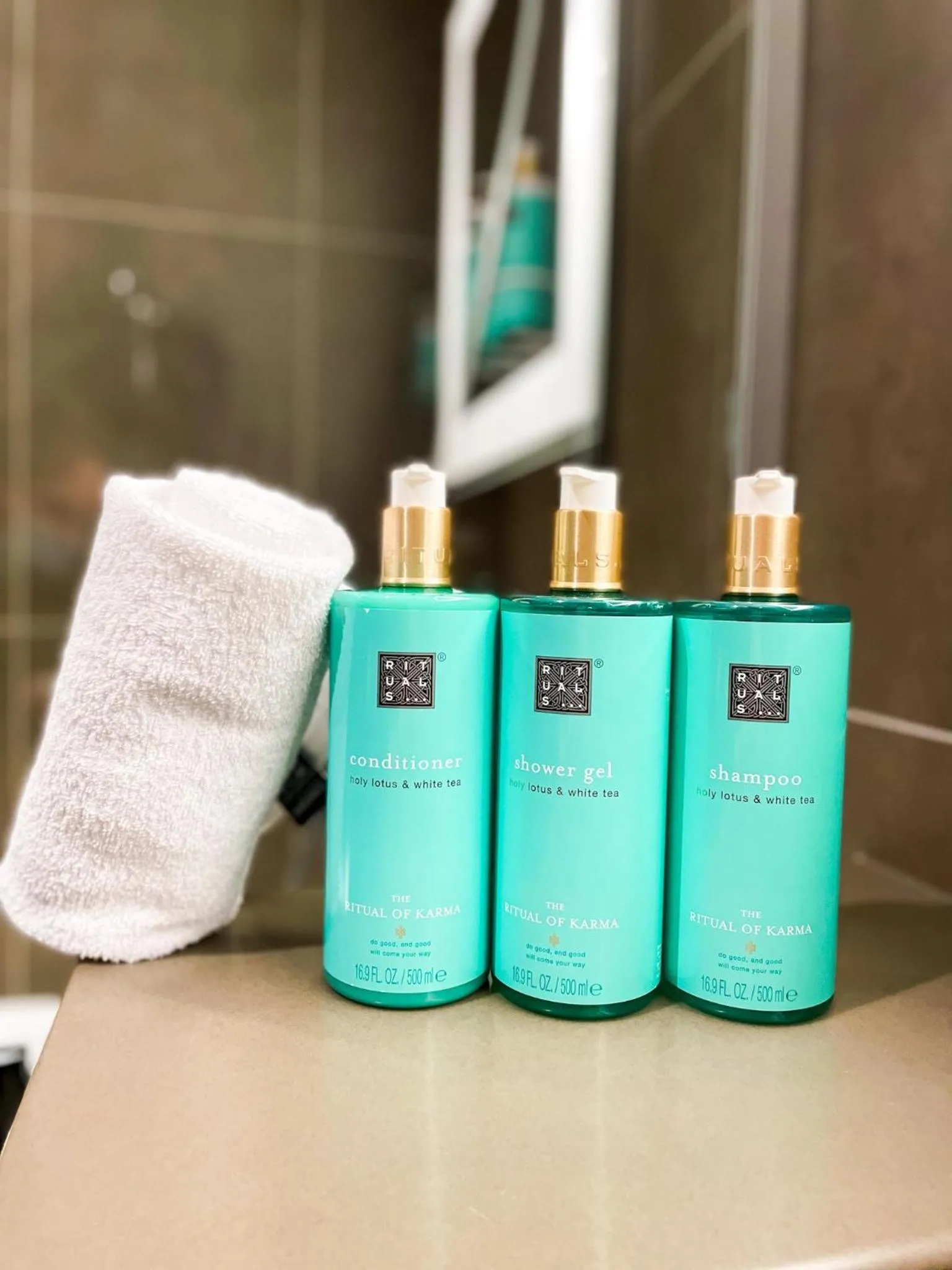 Bathroom in Novotel Fontainebleau Ury