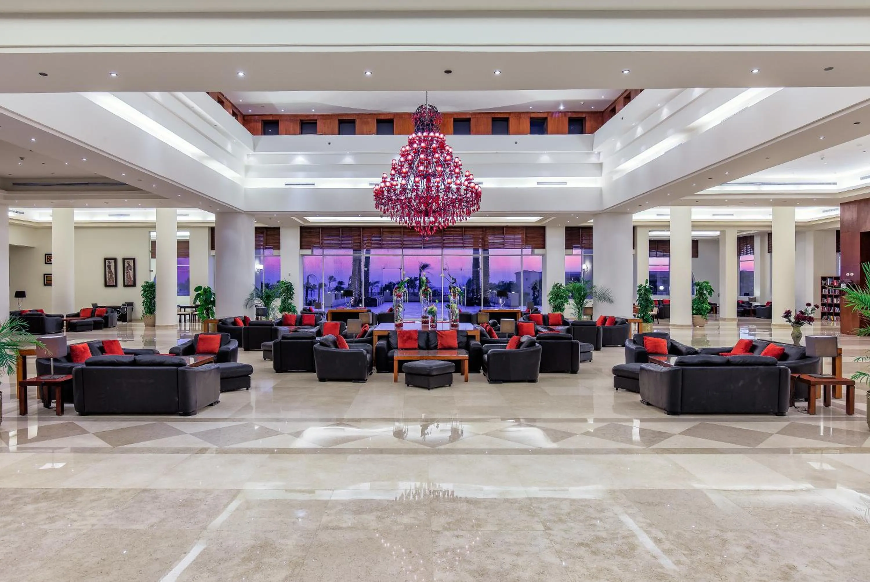 Lobby or reception in Cleopatra Luxury Resort Makadi Bay