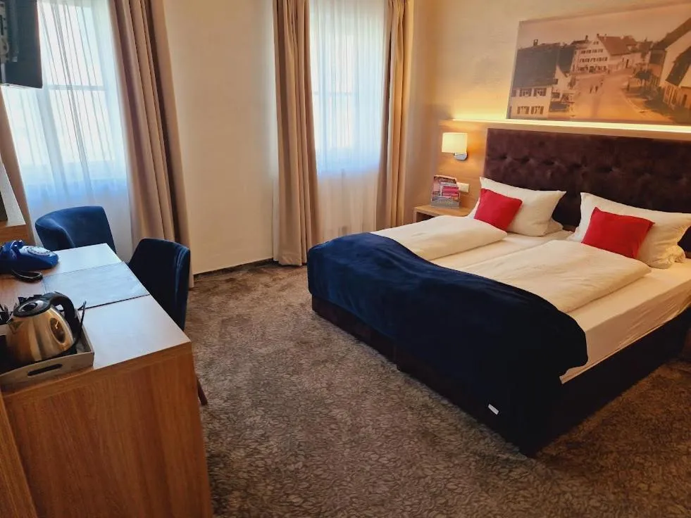 Photo of the whole room, Bed in Gästehaus Bräuhaus Lepple