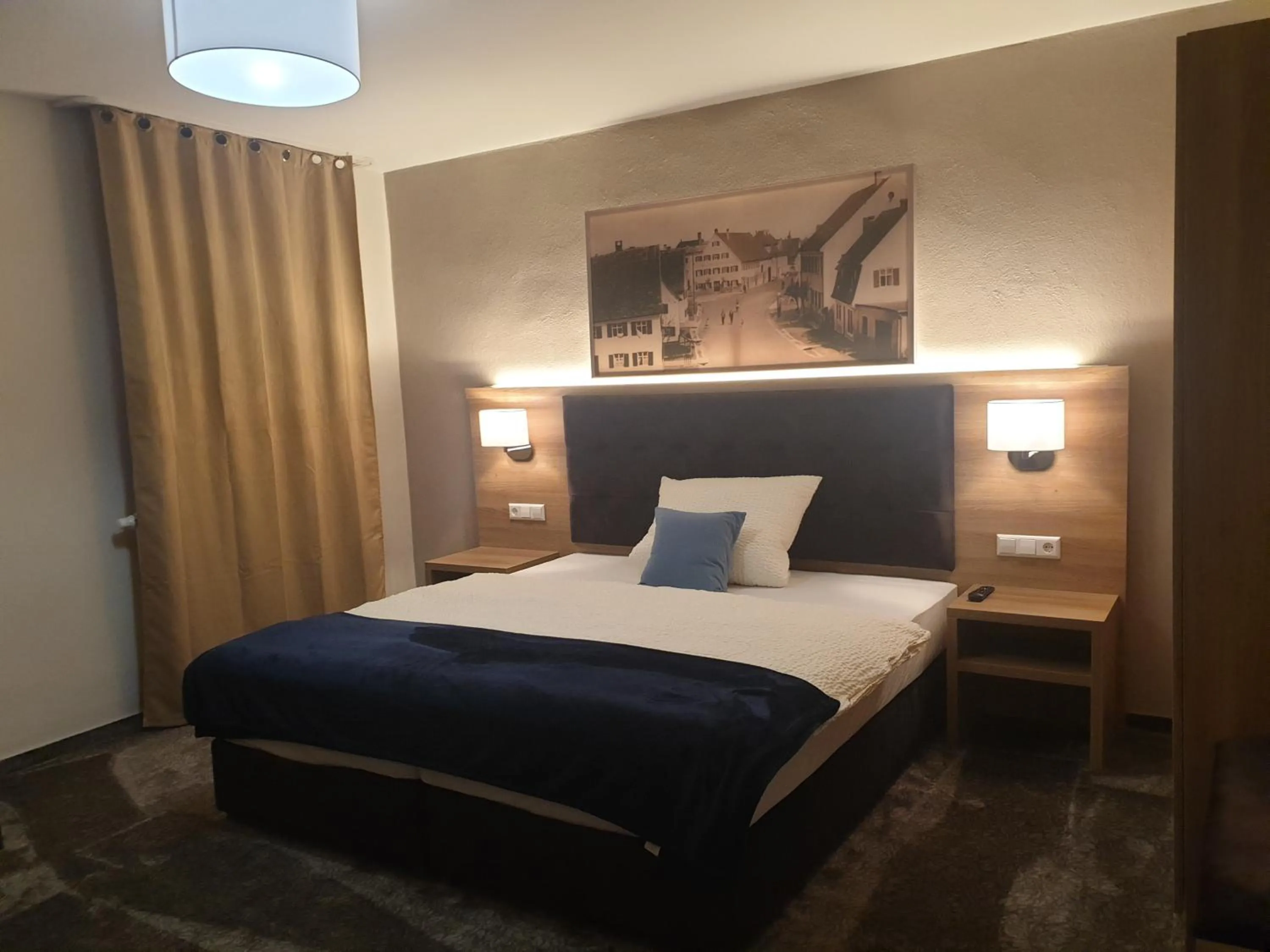 Bed in Gästehaus Bräuhaus Lepple