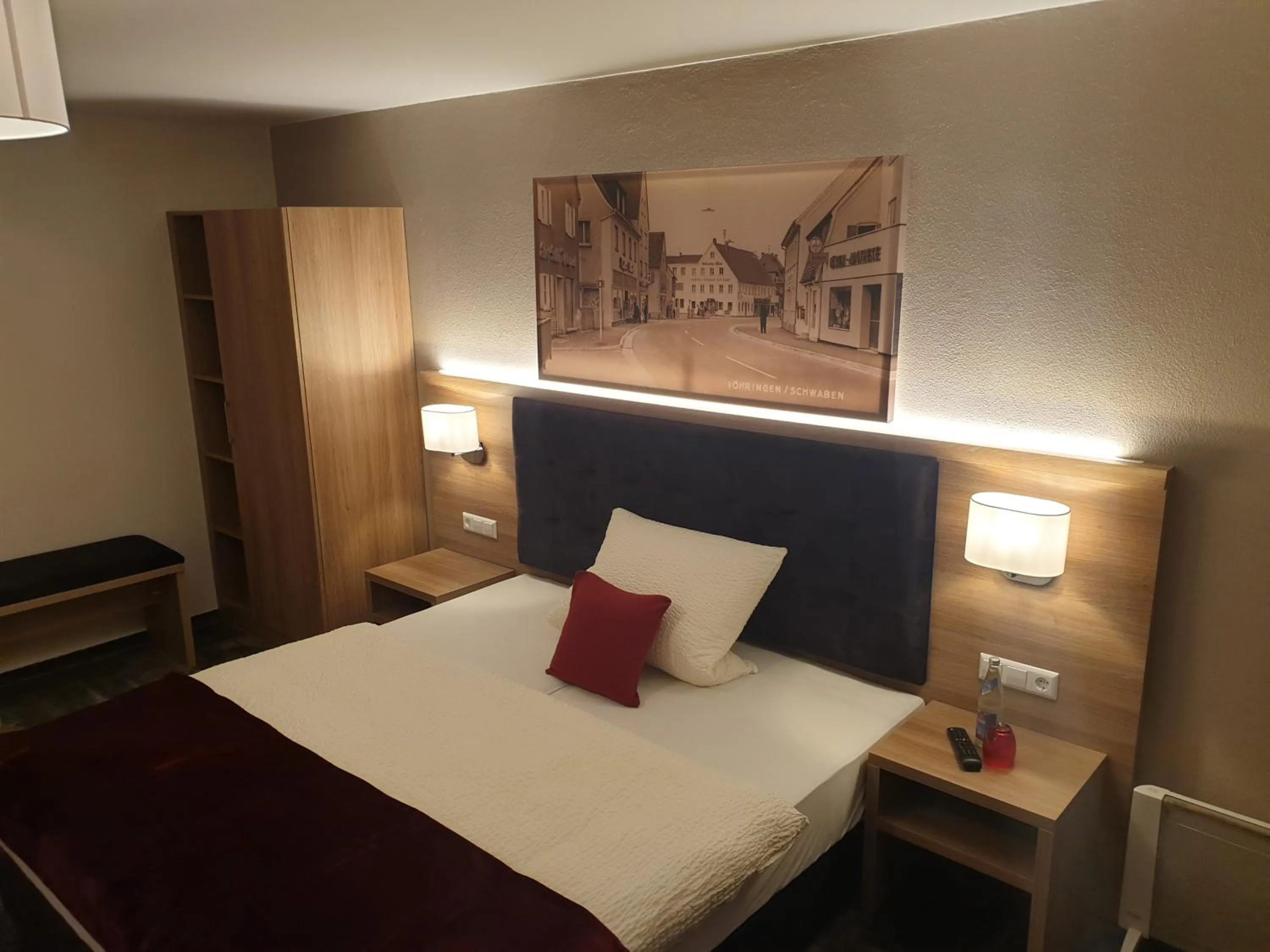 Bed in Gästehaus Bräuhaus Lepple