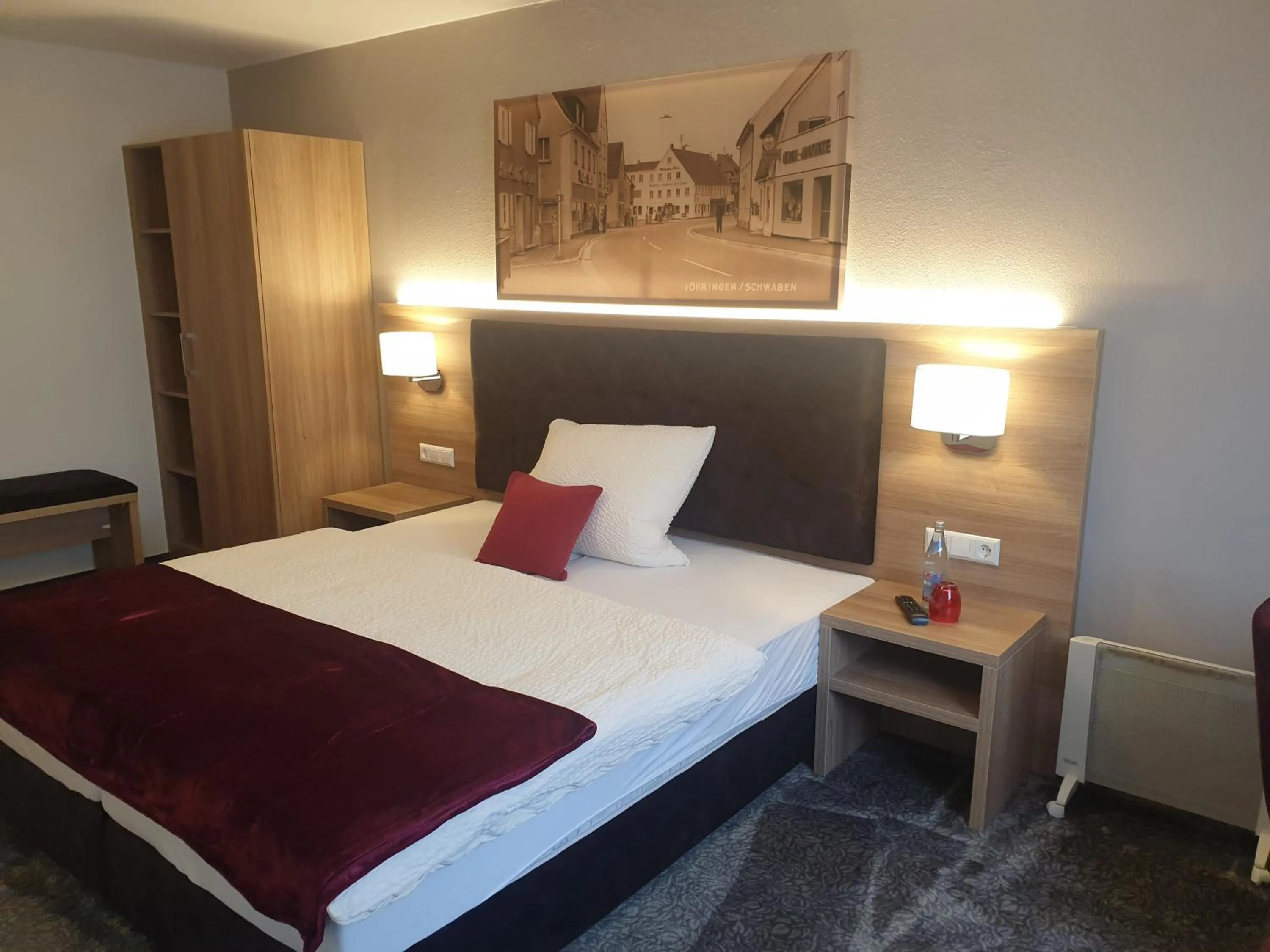 Bed in Gästehaus Bräuhaus Lepple