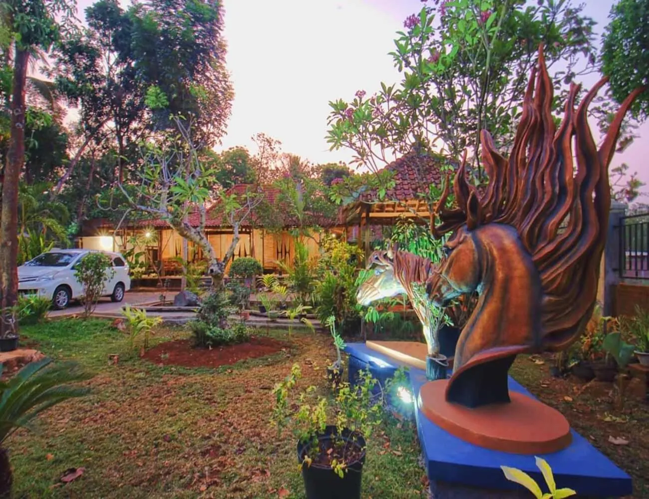 Children play ground in Omah Joglo Semarang