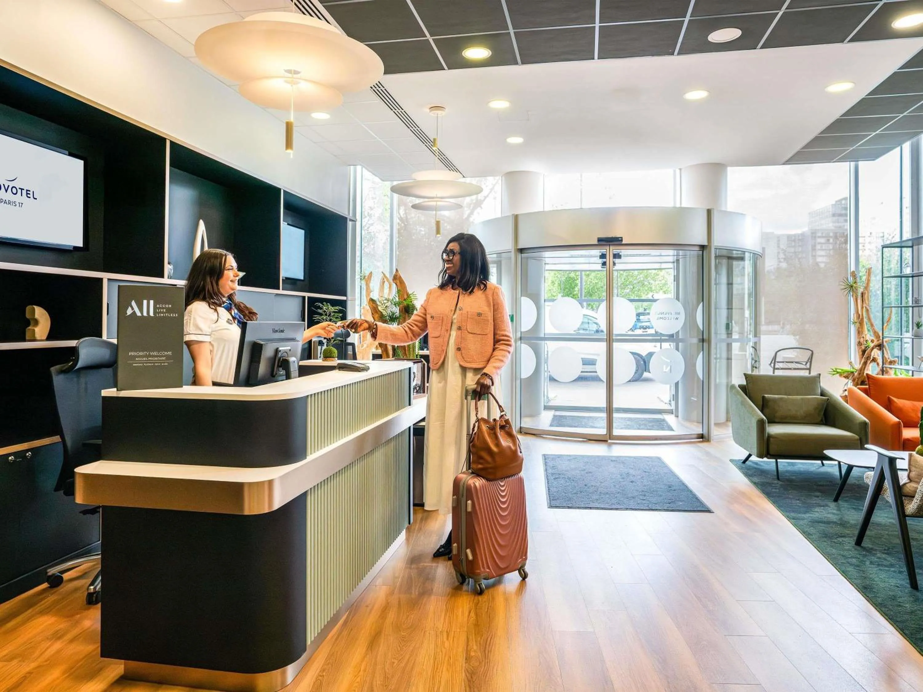 Property building in Novotel Paris 17