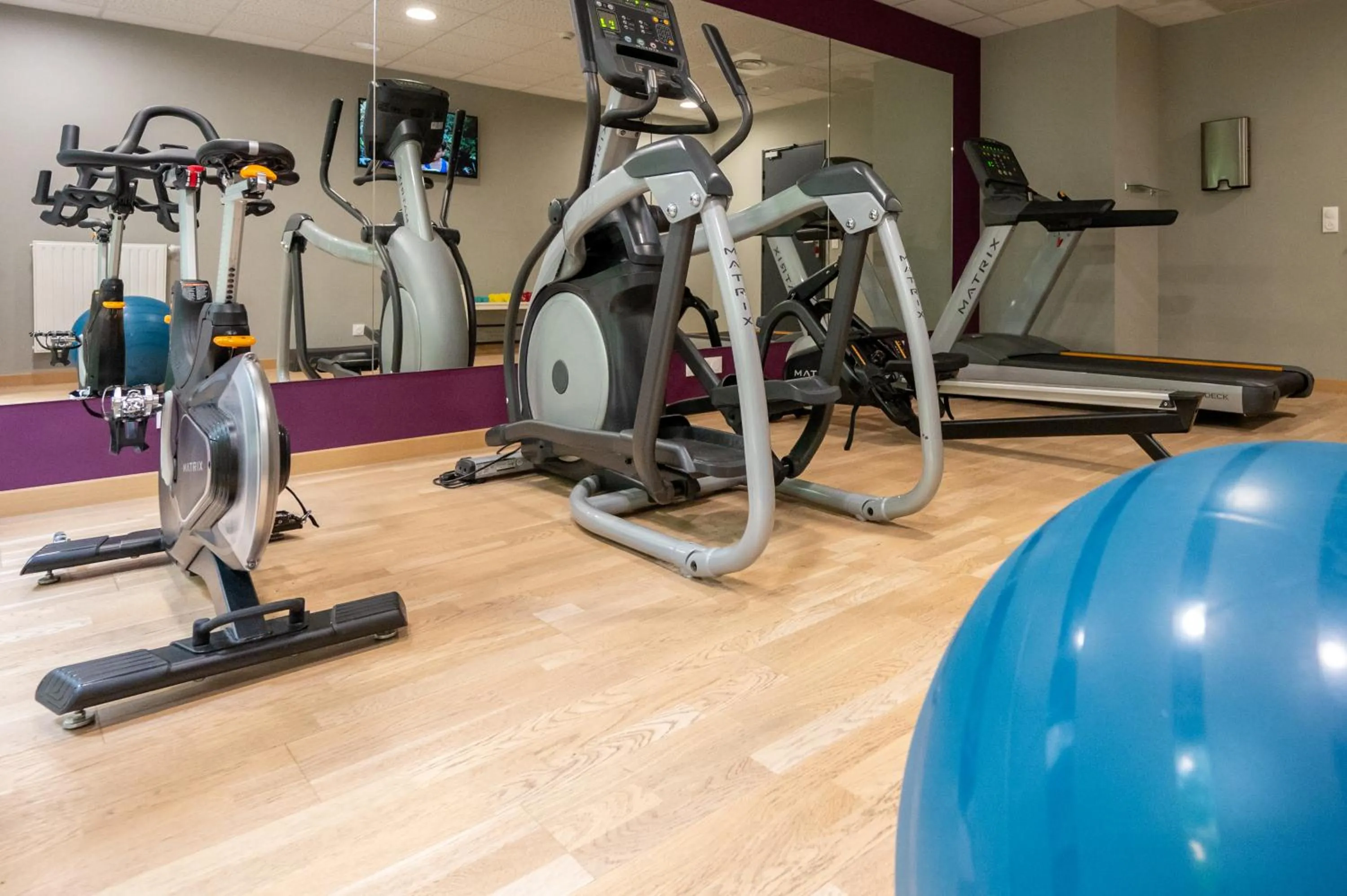 Fitness centre/facilities in Nemea Appart Hotel Grand Cœur Nancy Centre