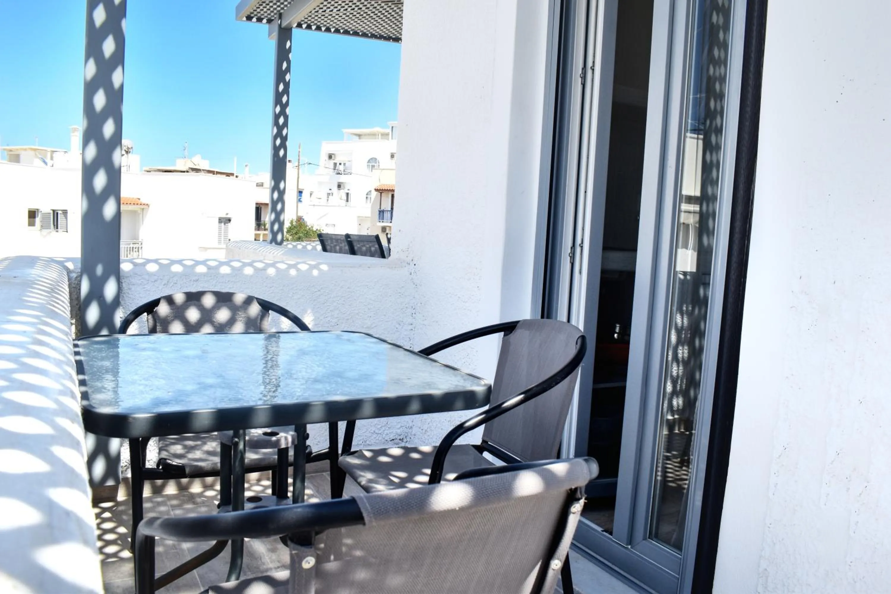 Balcony/Terrace in Naxos Enjoy Apartments