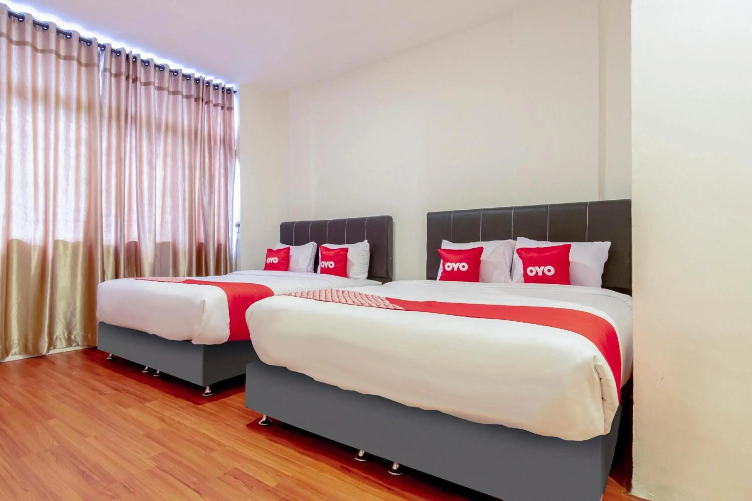 View (from property/room), Bed in Collection O Medan City Near Rsud Dr Pirngadi Formerly Tmj Guest House