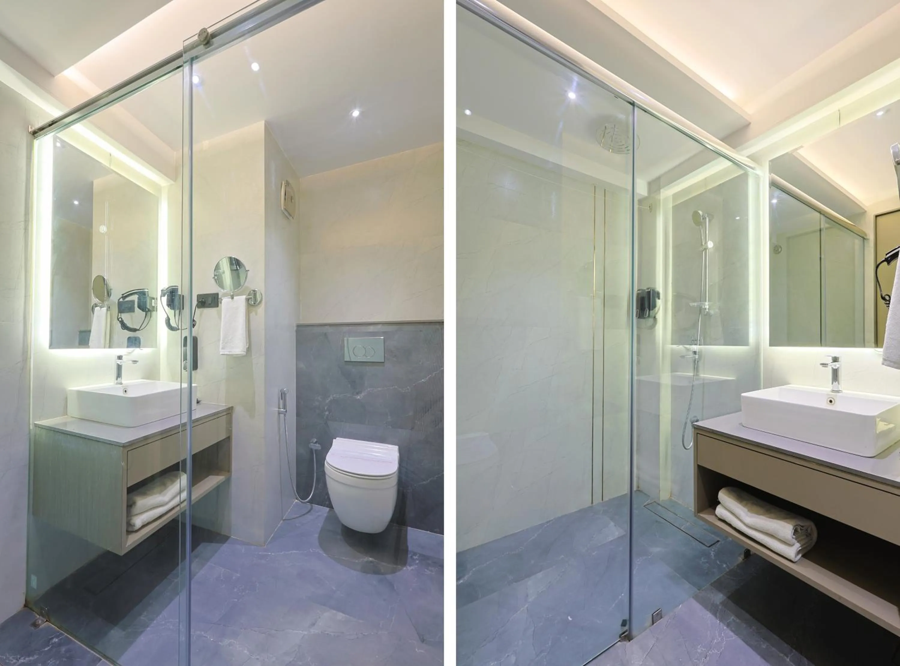 Bathroom in Hotel President