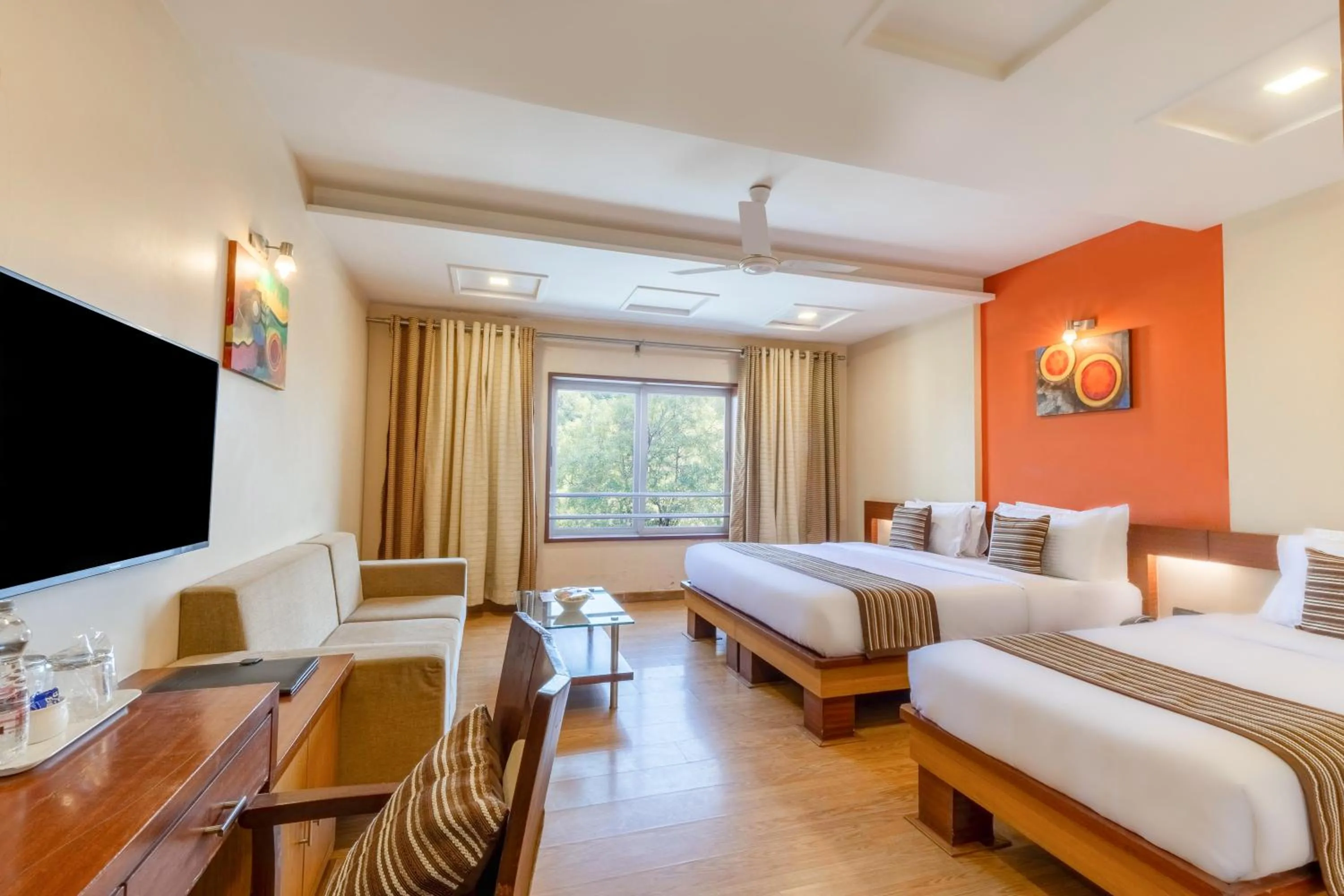 Bed in Hotel President