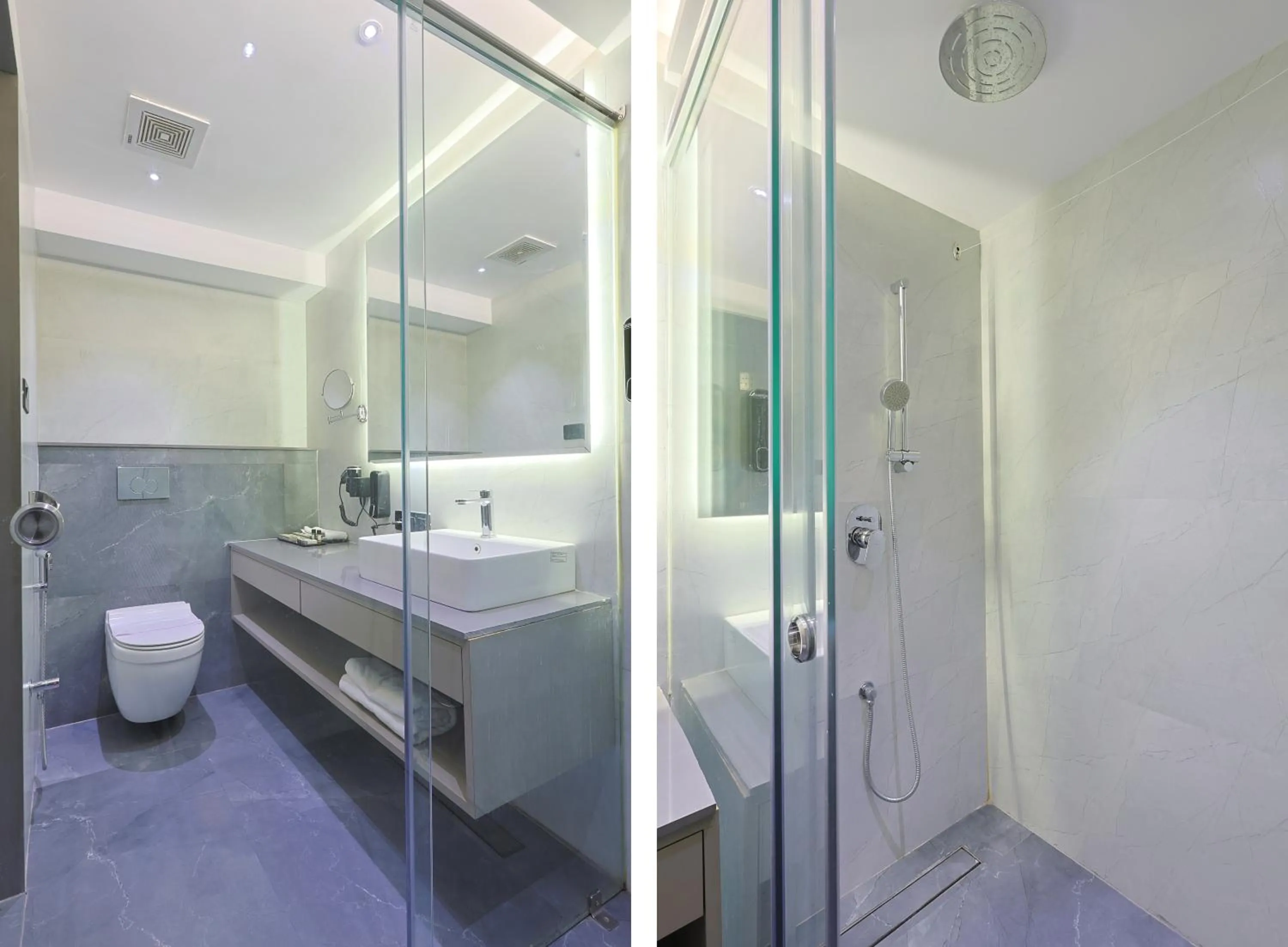 Bathroom in Hotel President