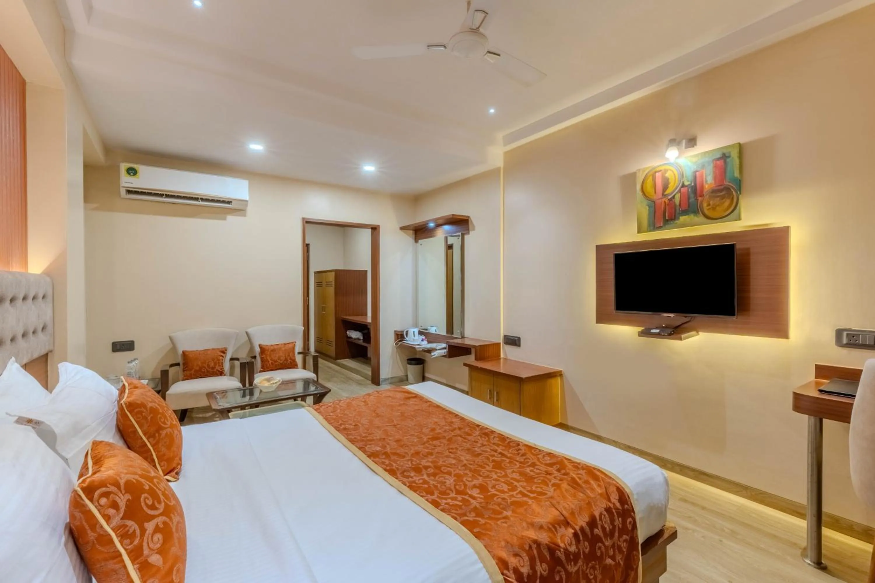 Bed in Hotel President