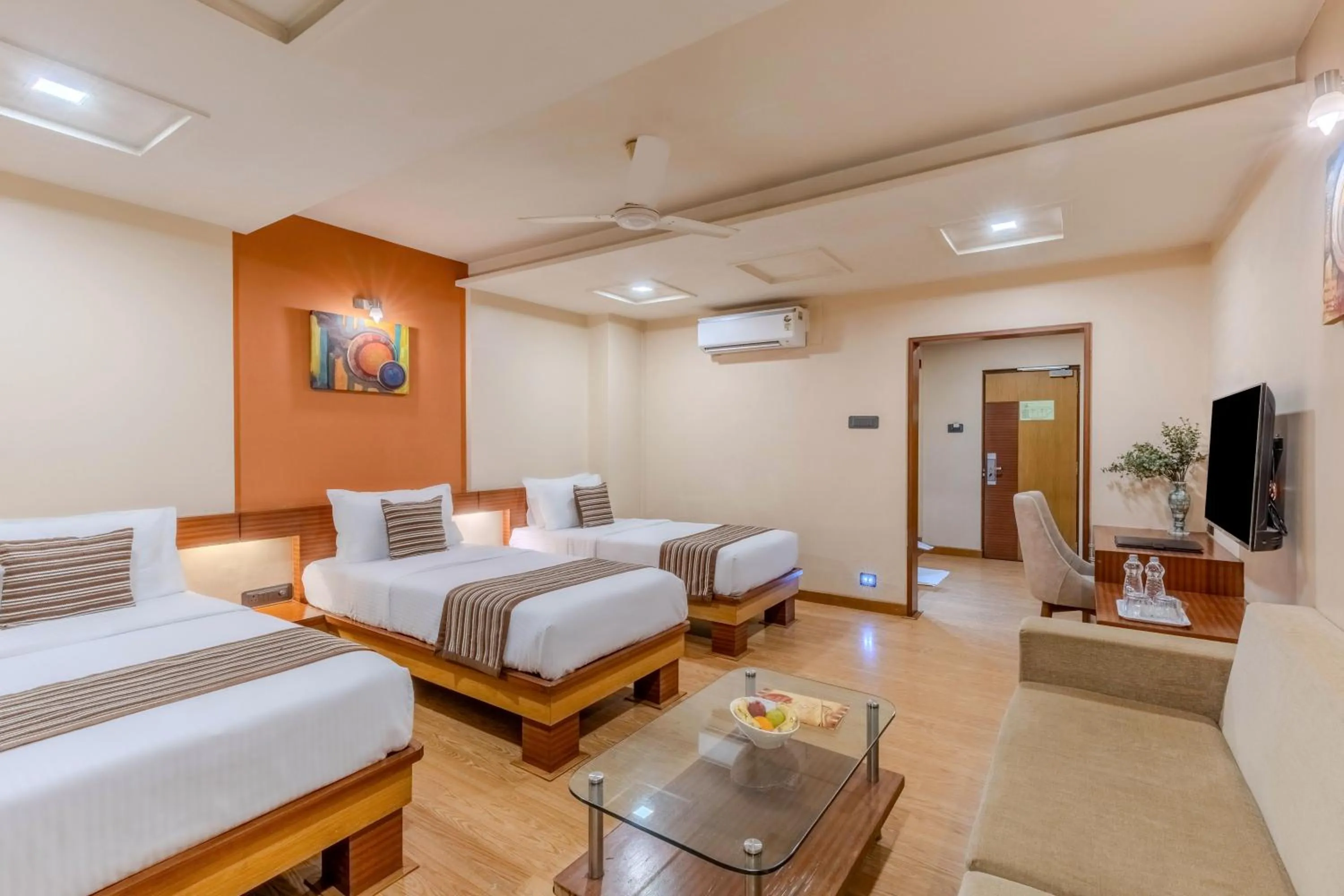 Bed in Hotel President