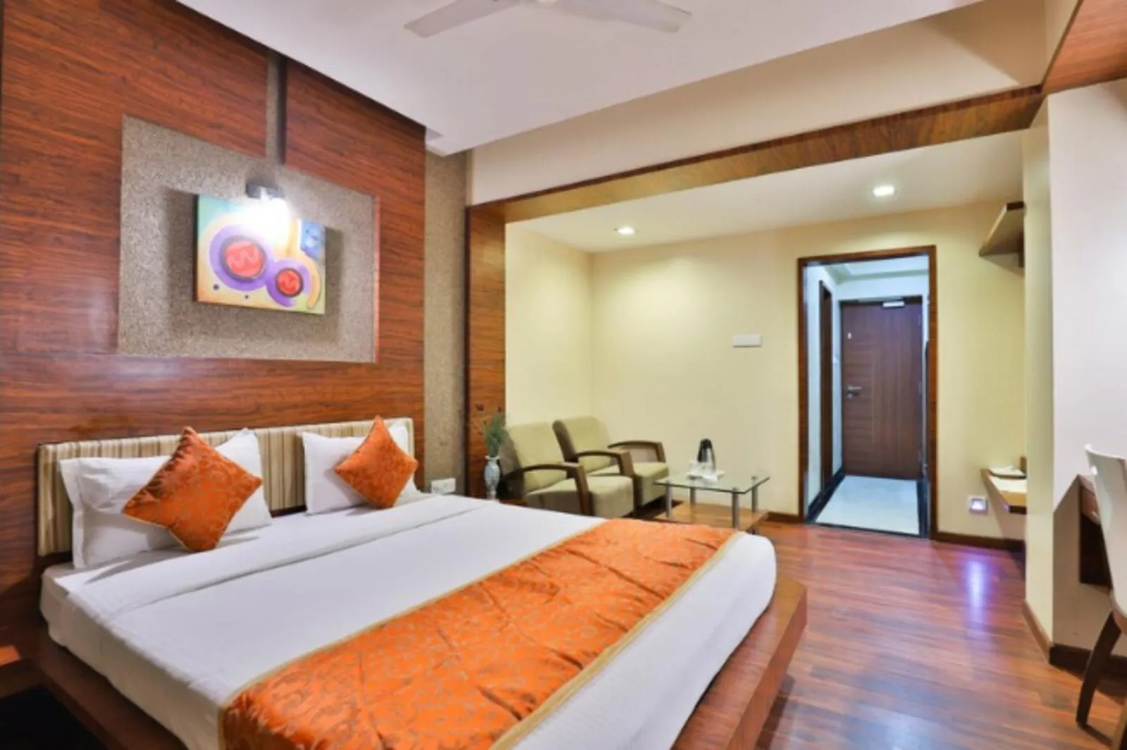 Bedroom, Bed in Hotel President