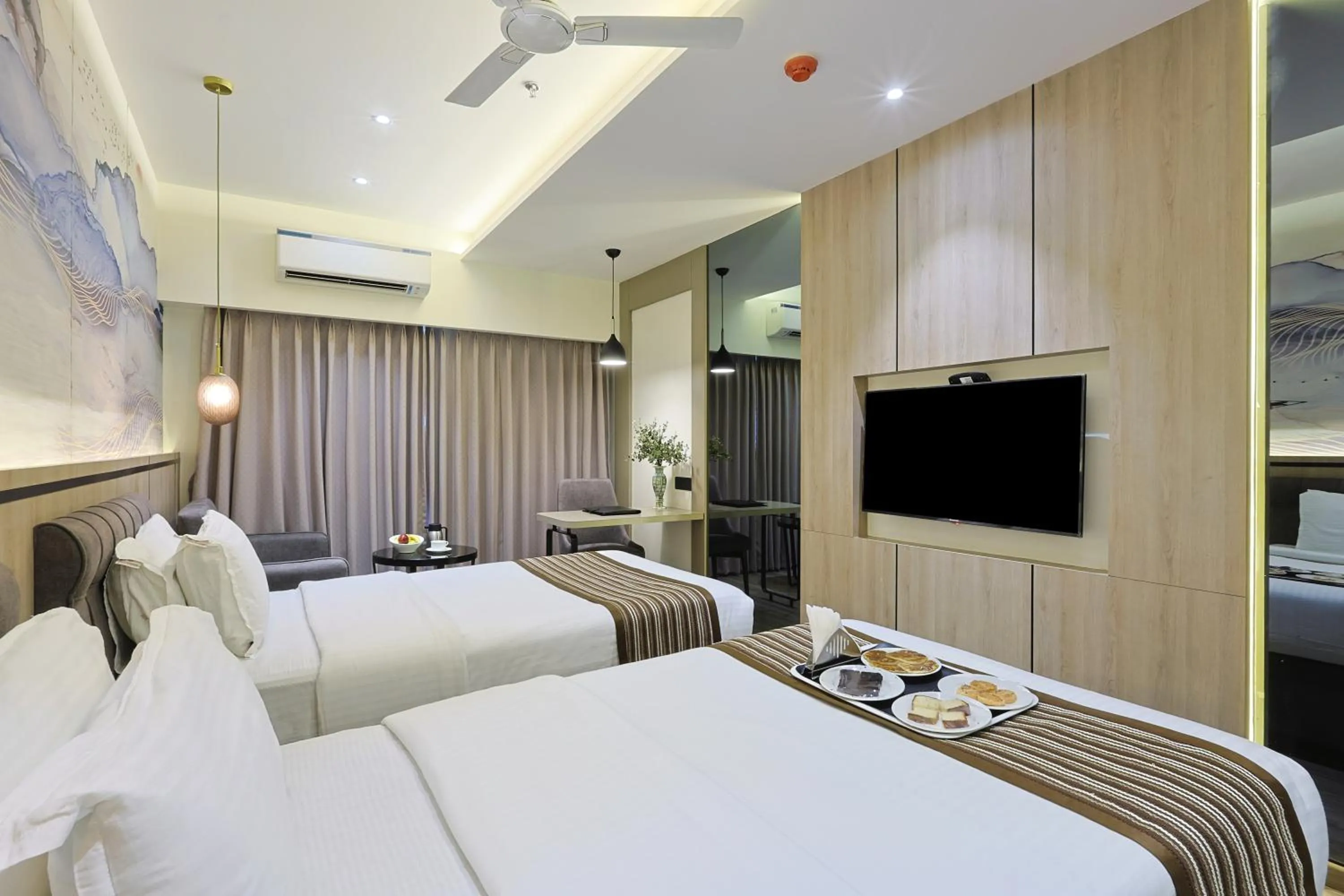 Bed in Hotel President