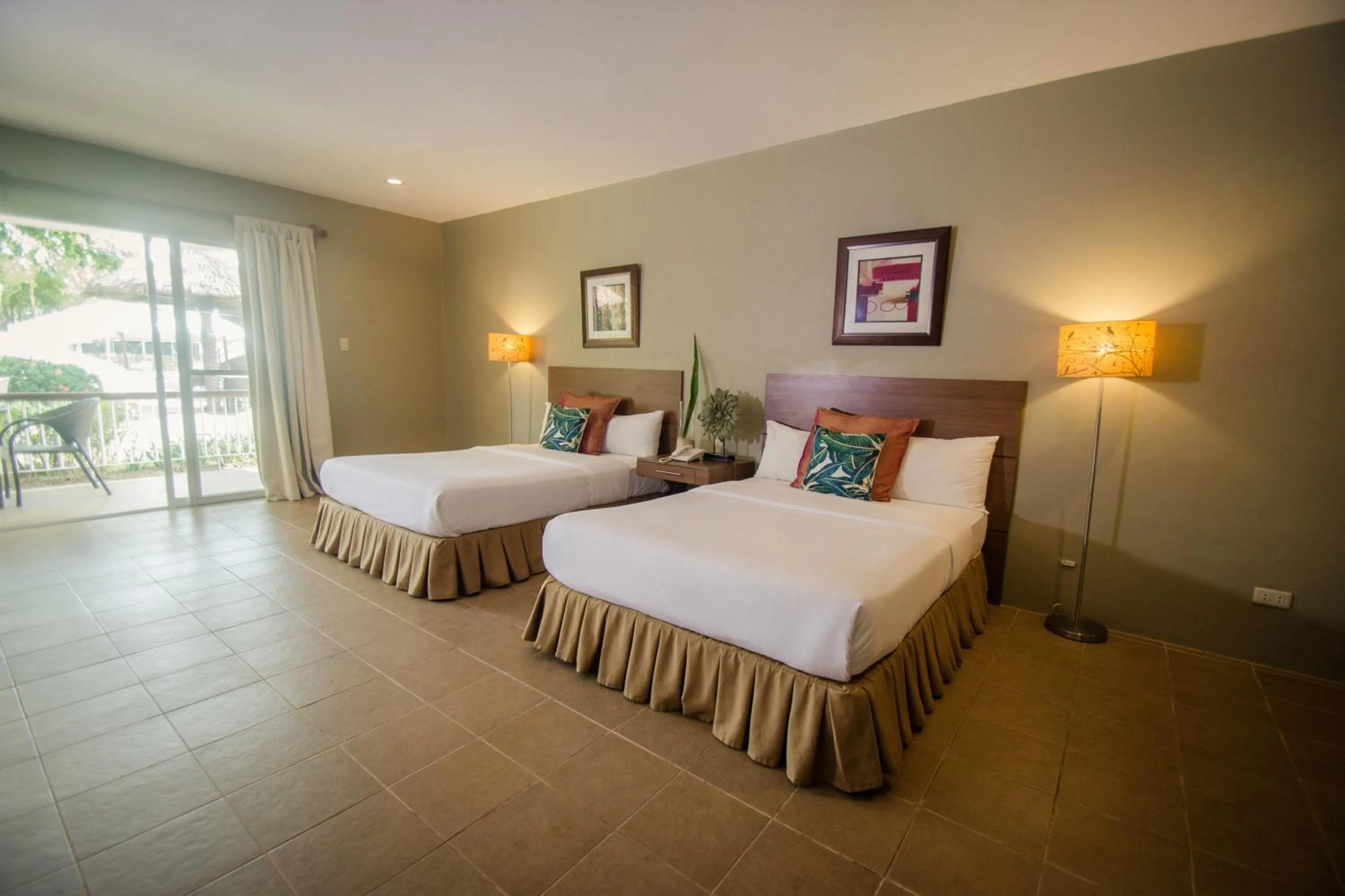 Bed in Almont Inland Resort