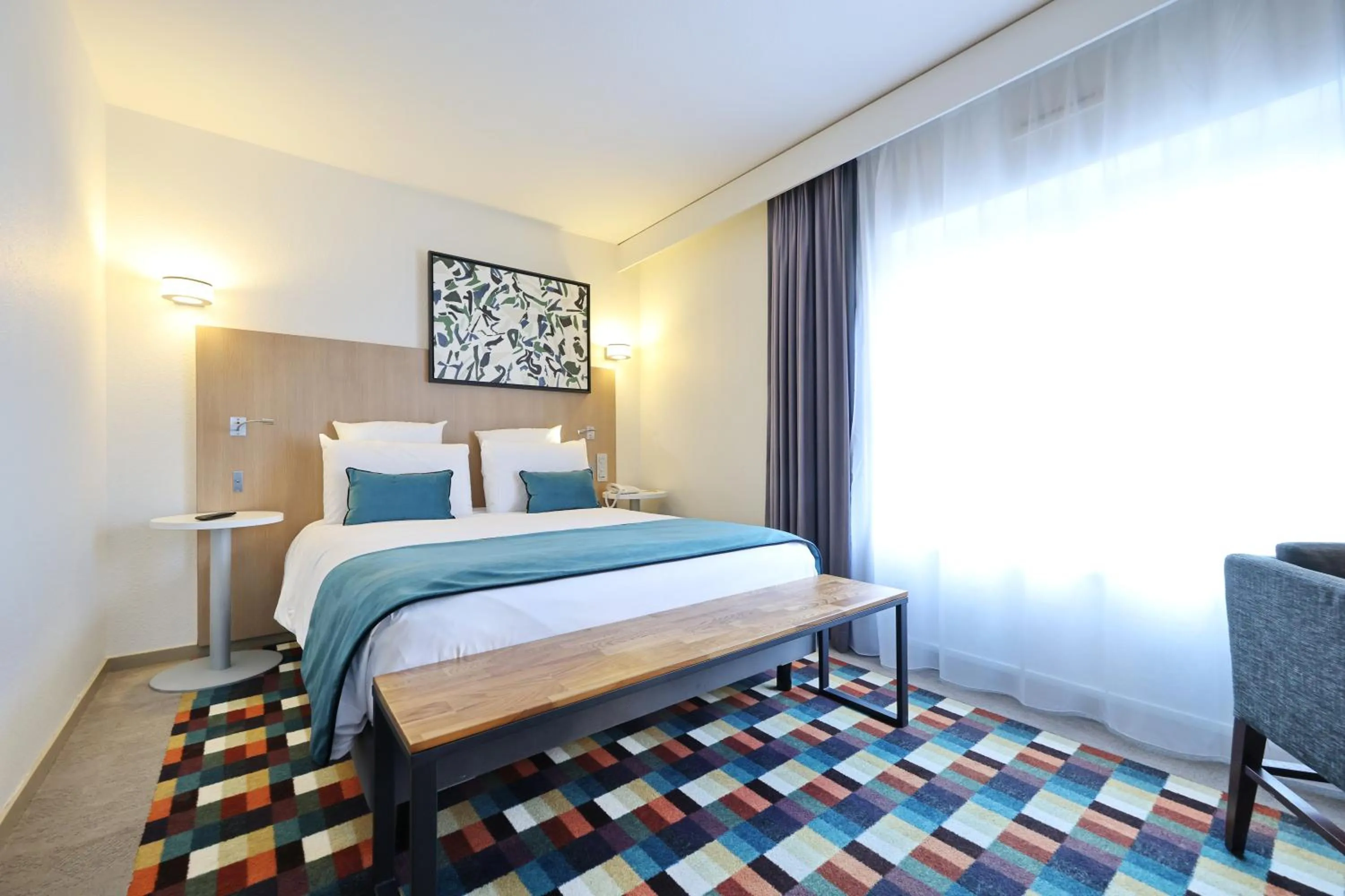 Bed in Mercure Grenoble Centre Porte des Alpes