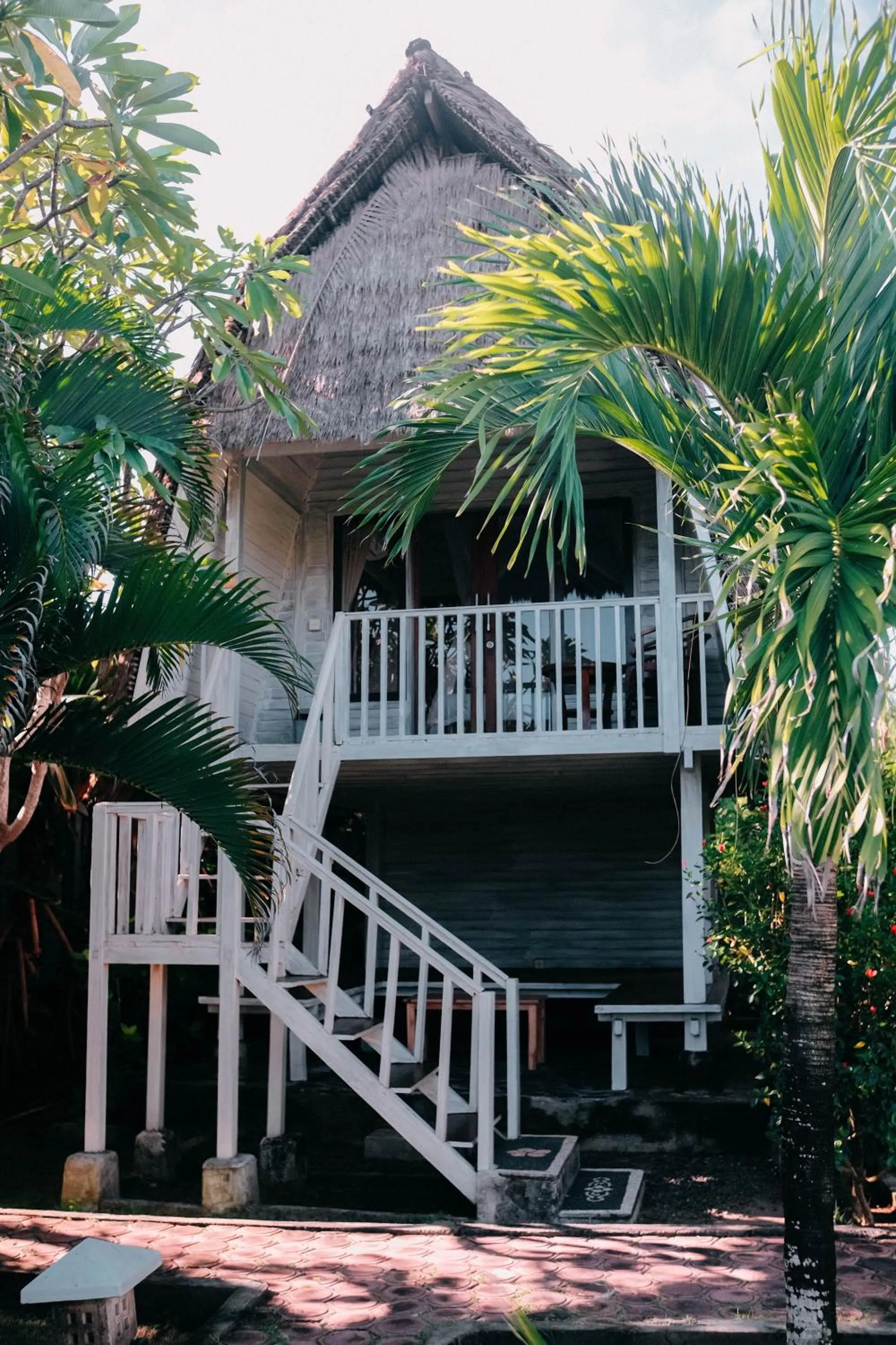 Property building in Abian Huts Dream Beach Lembongan