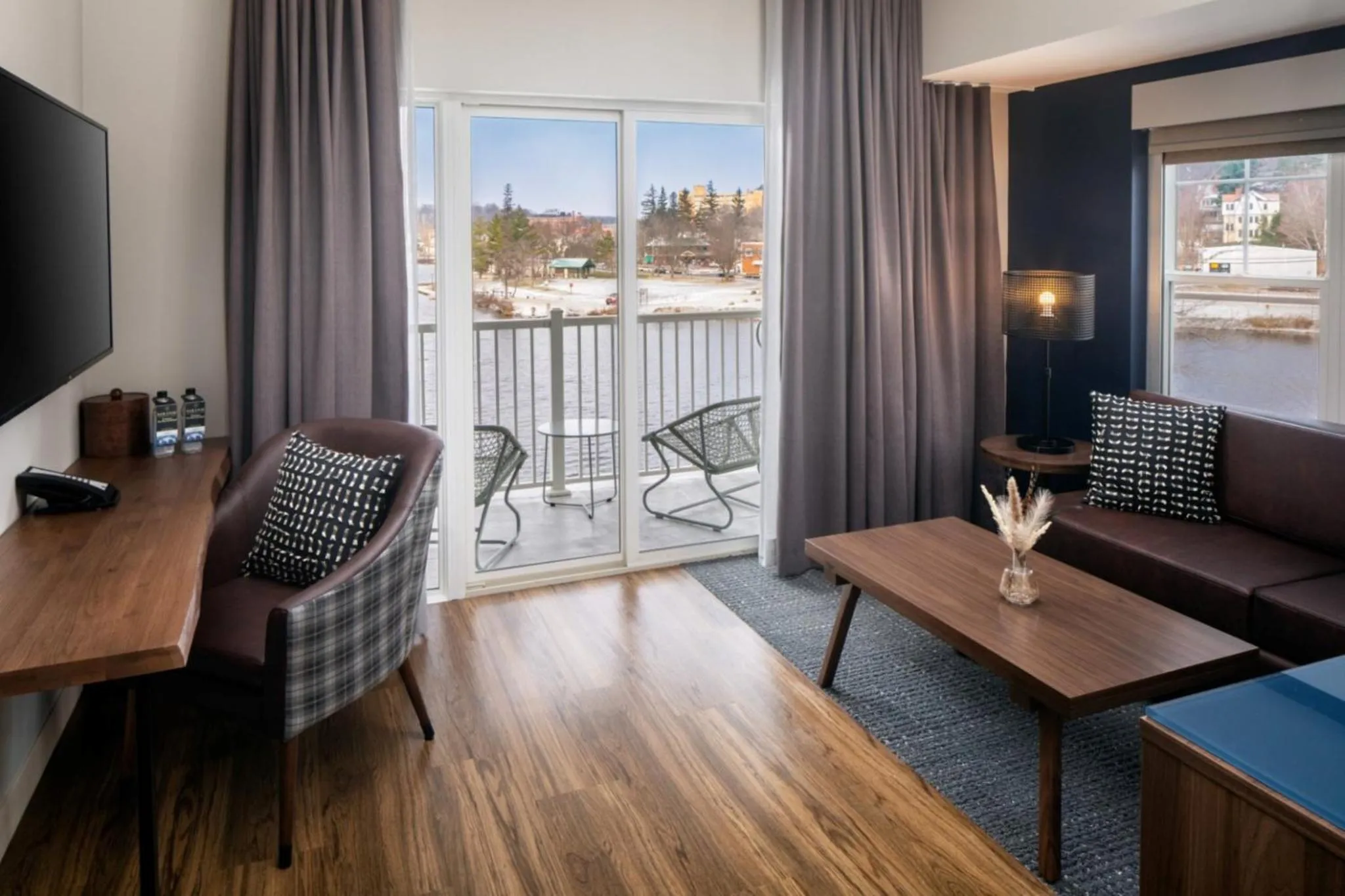 Photo of the whole room in voco Saranac Lake NY - Waterfront by IHG