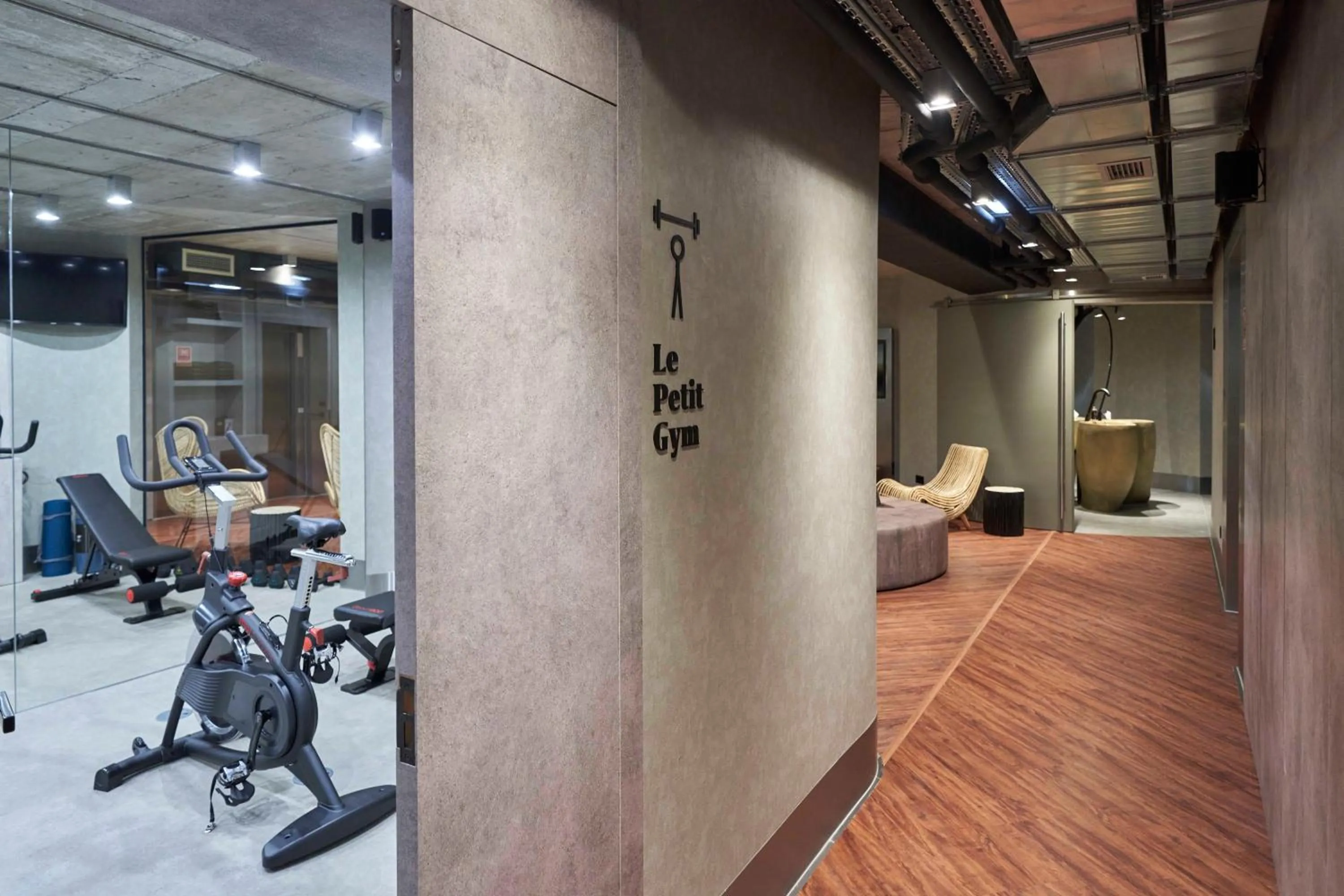 Fitness centre/facilities in Hotel Cajú