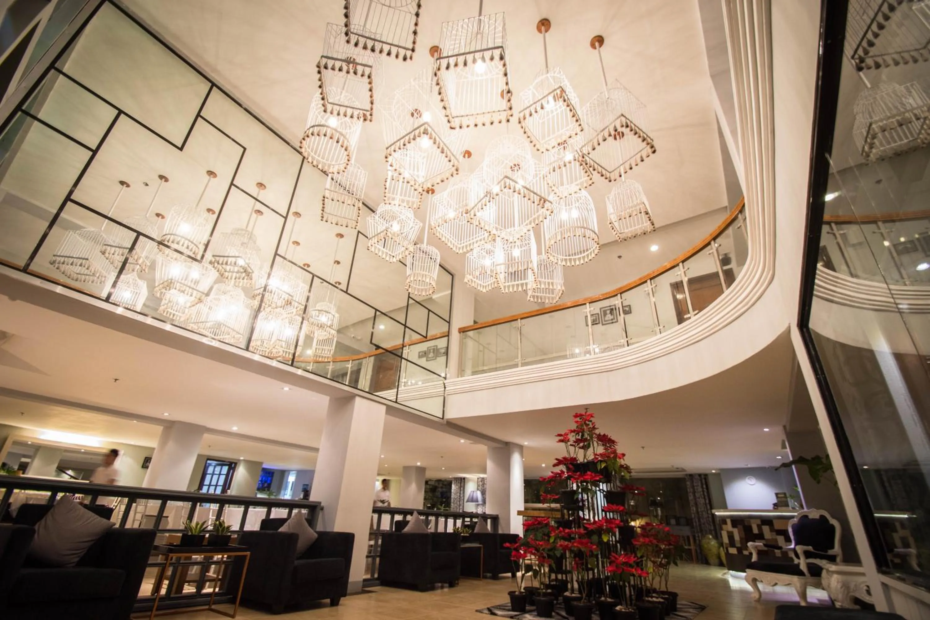 Lobby or reception in Almont City Hotel