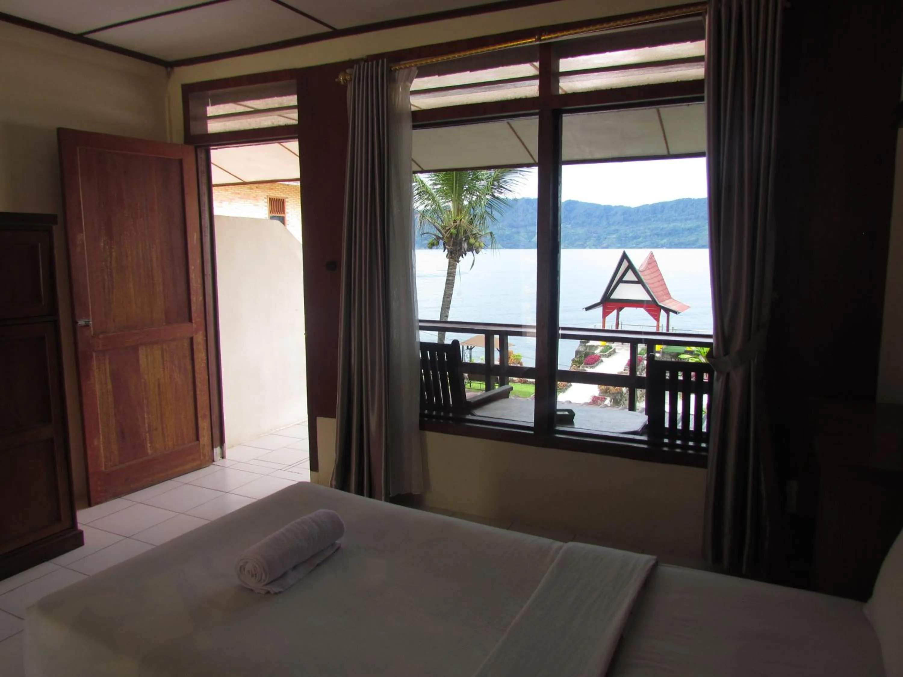 View (from property/room), Bed in Lekjon Cottage