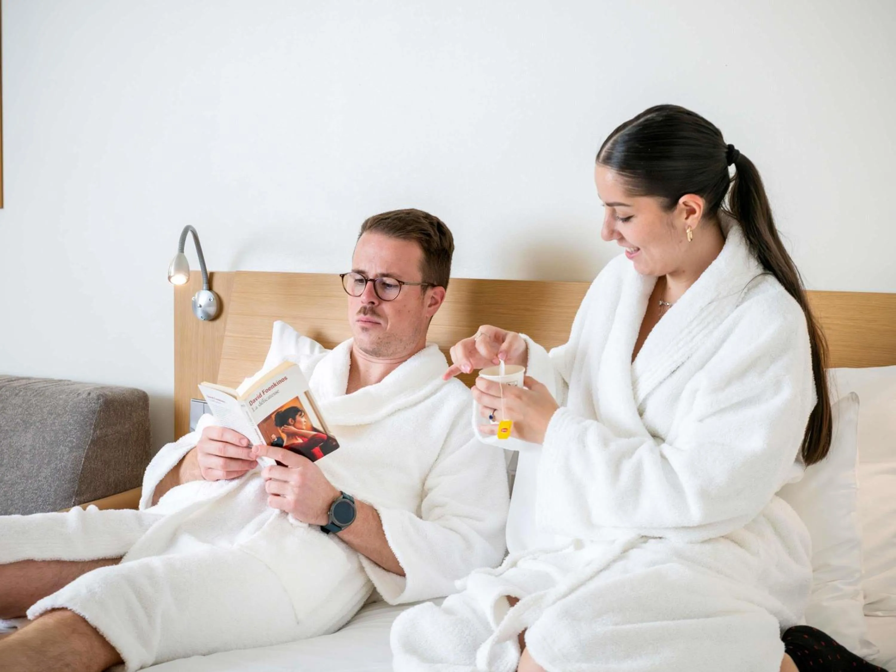 Bedroom in Novotel Grenoble Centre