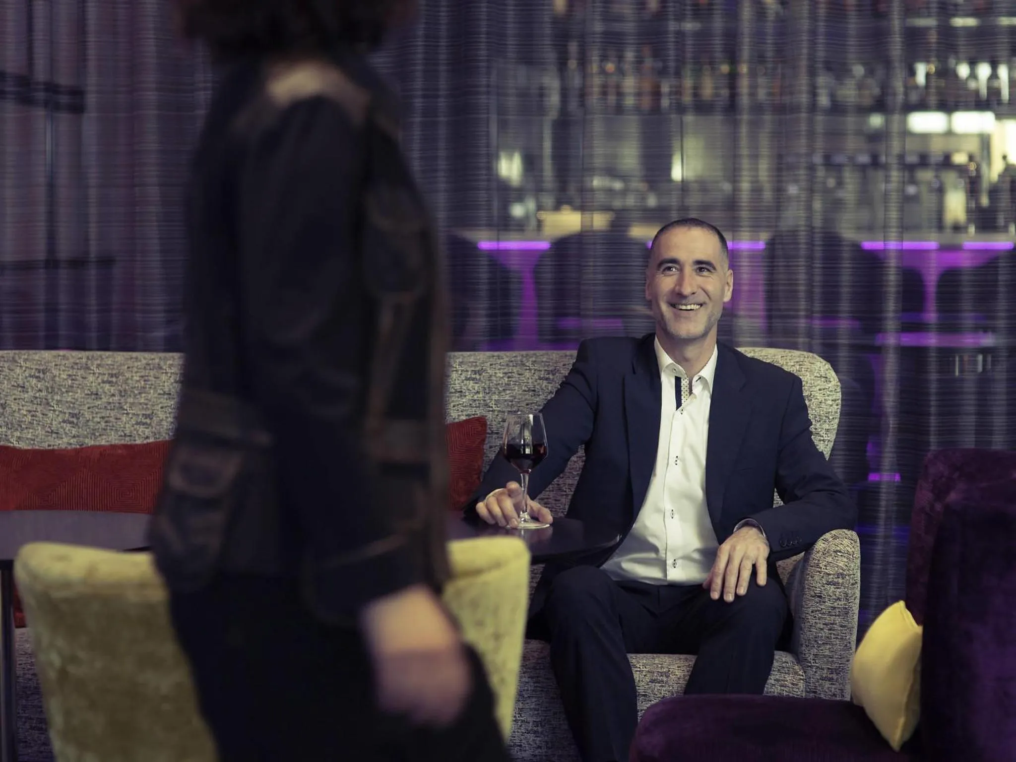 Lounge or bar in Mercure Nantes Centre Grand Hotel