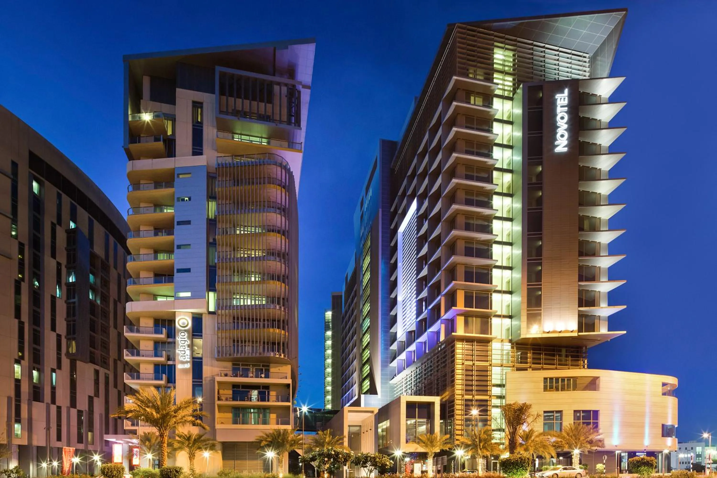 Facade/entrance in Novotel Abu Dhabi Al Bustan