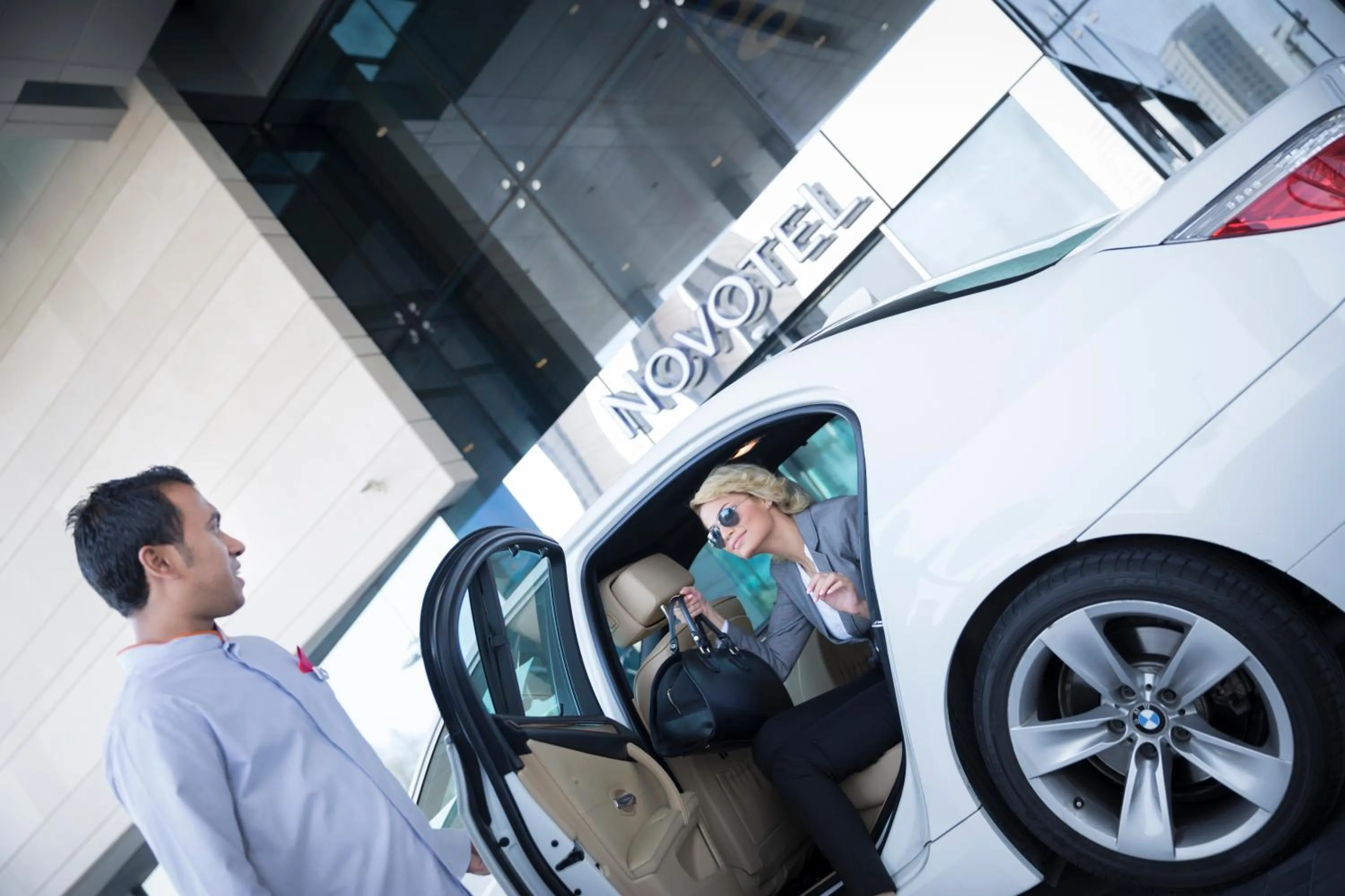 Bird's eye view in Novotel Abu Dhabi Al Bustan