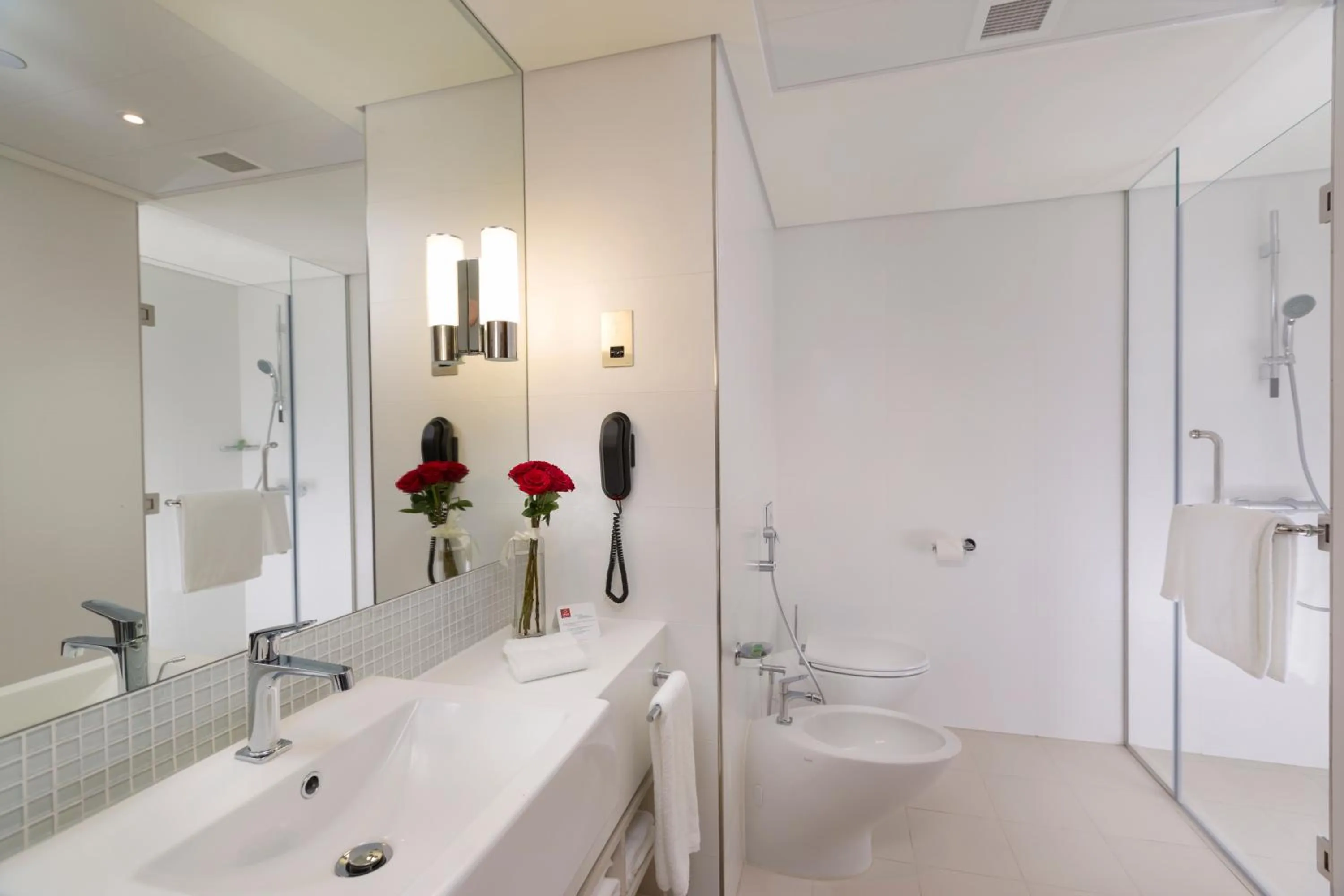 Bathroom in Adagio Abu Dhabi Al Bustan