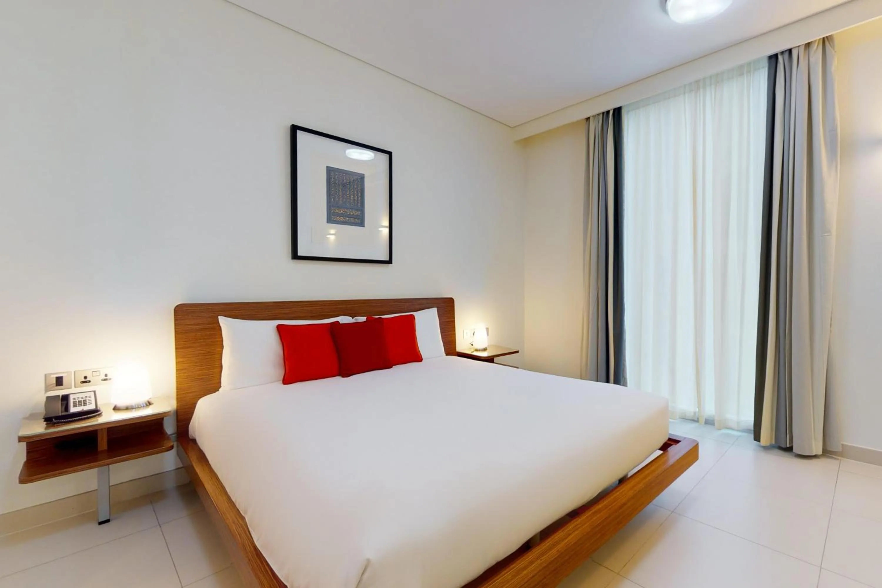 Bedroom, Bed in Adagio Abu Dhabi Al Bustan