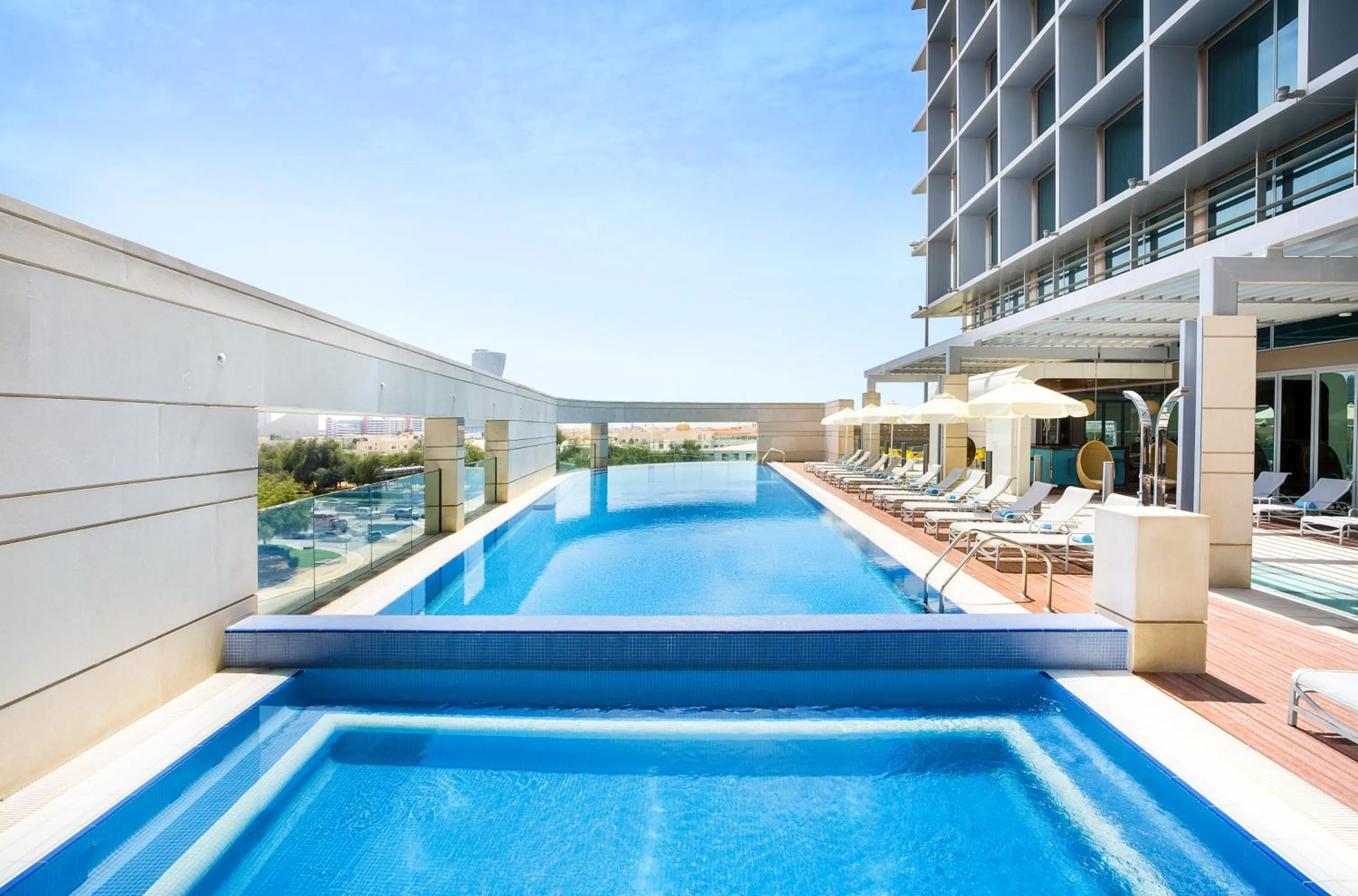 Swimming pool in Adagio Abu Dhabi Al Bustan
